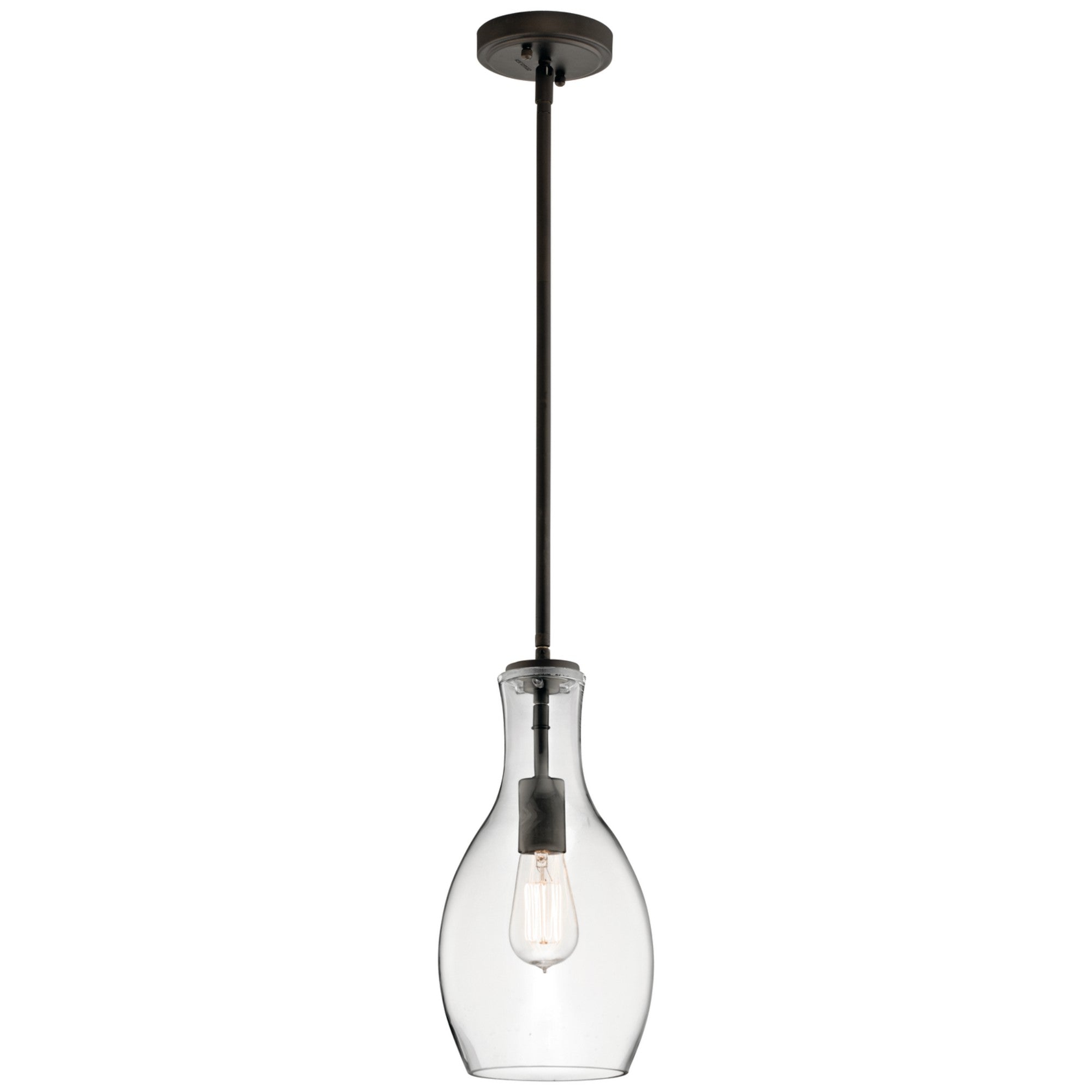 Everly 1-Light Mini Pendant Light - Bees Lighting