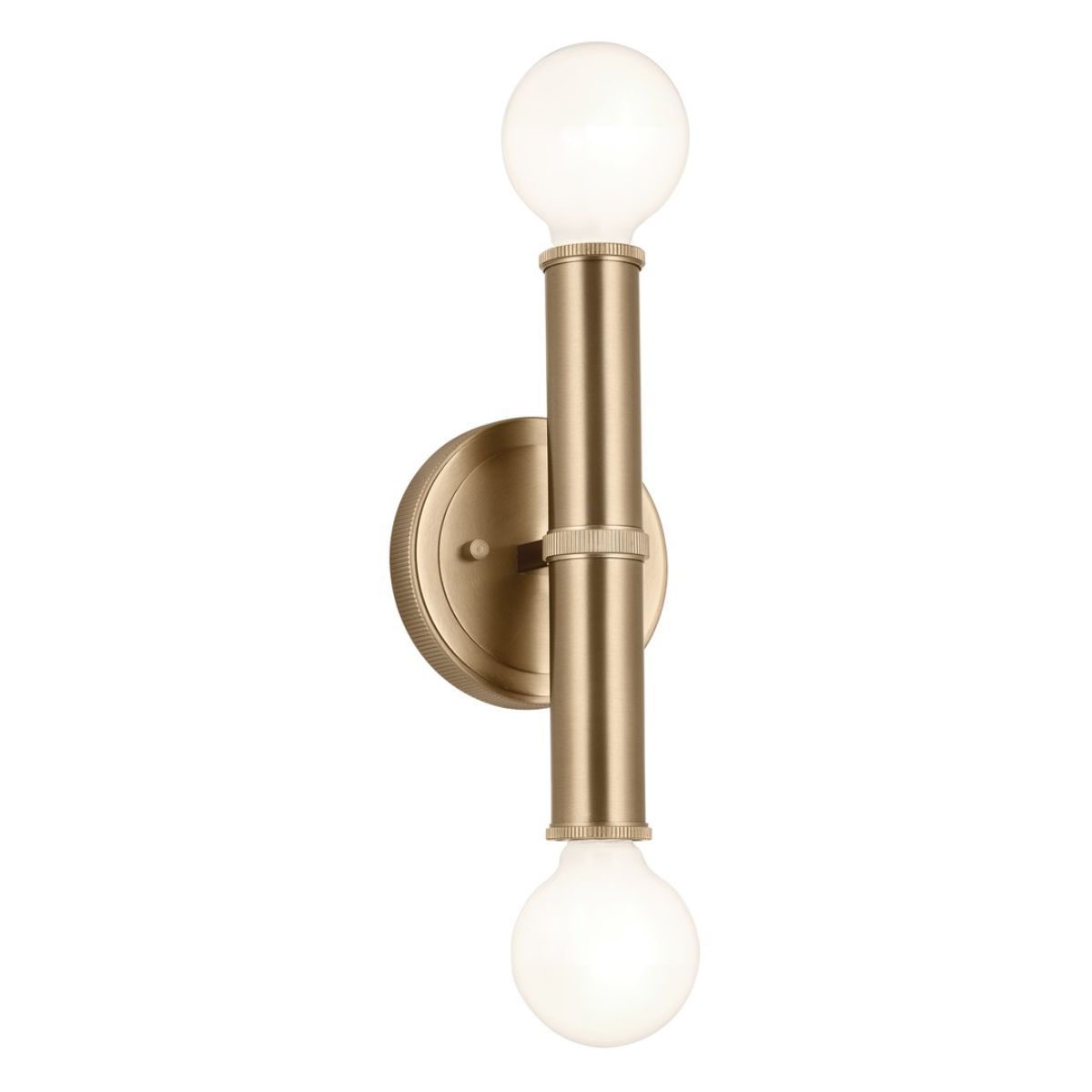 Torche 10 in. 2 Lights Wall Light Champagne Bronze Finish - Bees Lighting