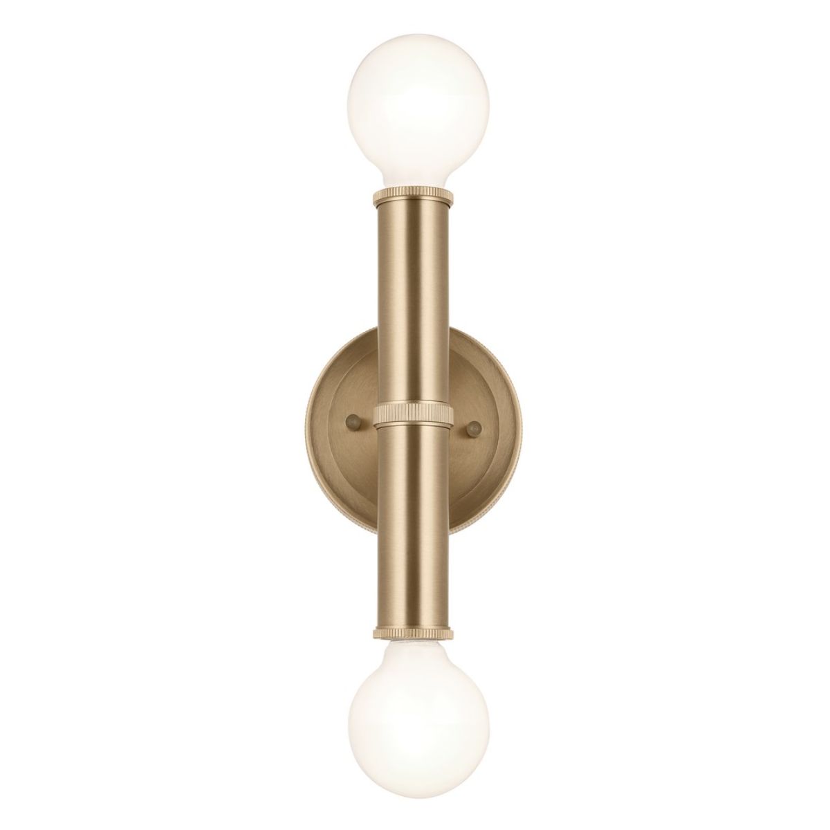 Torche 10 in. 2 Lights Wall Light Champagne Bronze Finish - Bees Lighting