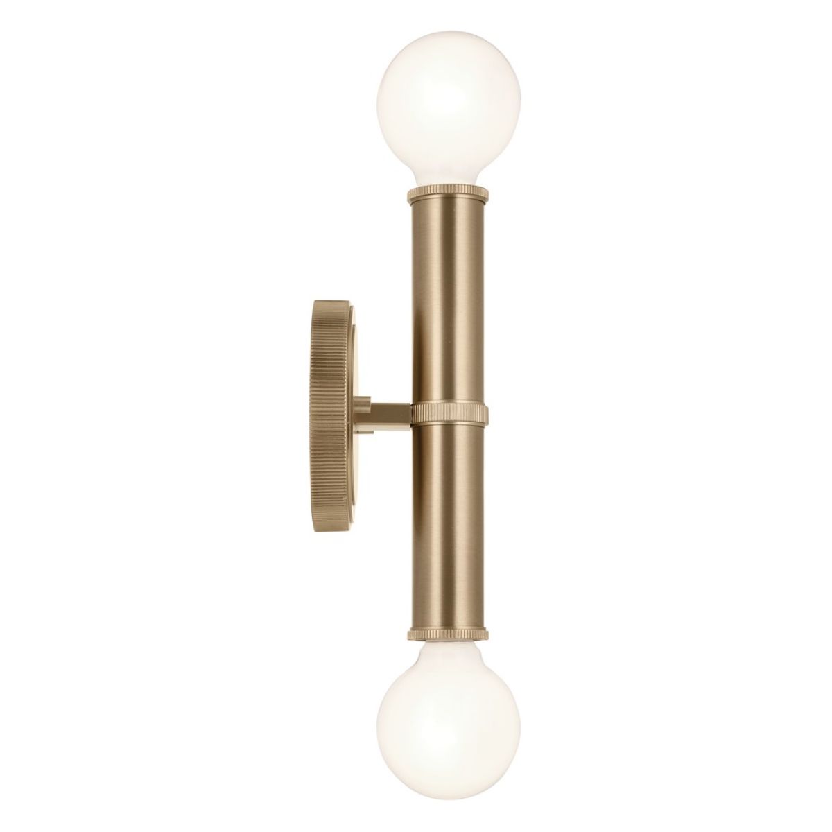 Torche 10 in. 2 Lights Wall Light Champagne Bronze Finish - Bees Lighting