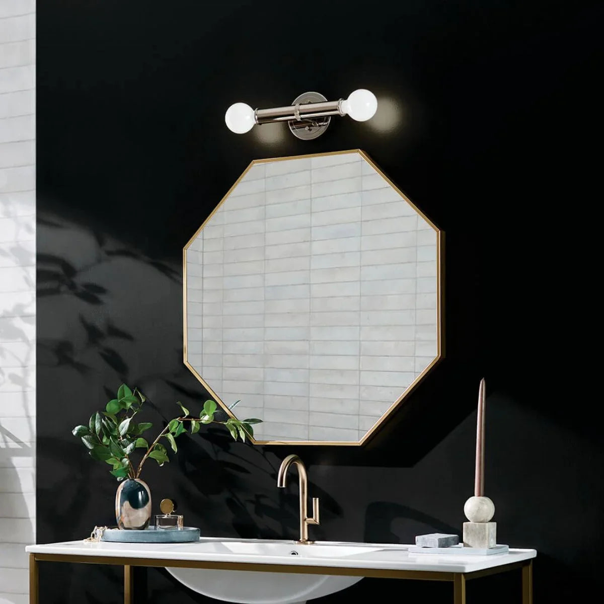 Torche 10 in. 2 Lights Wall Sconce - Bees Lighting