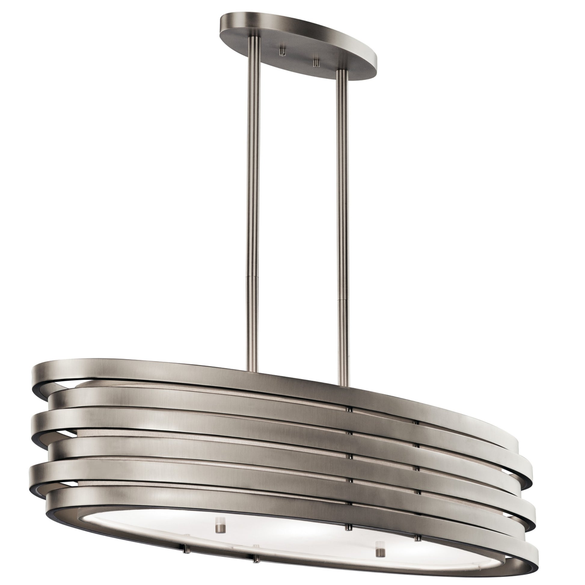Roswell 3-Light Oval Chandelier - Bees Lighting