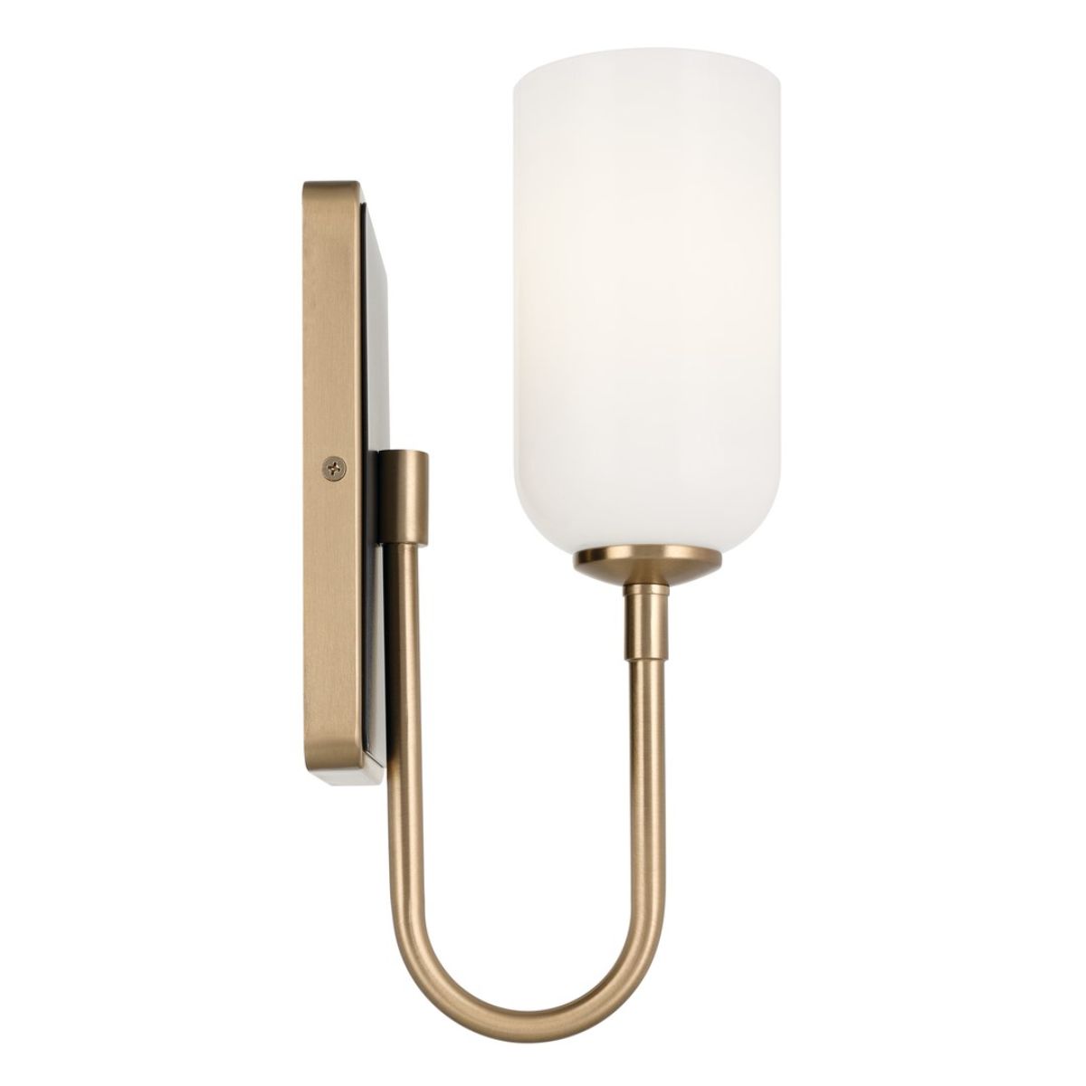 Solia 14 in. Armed Sconce Champagne Bronze Finish - Bees Lighting