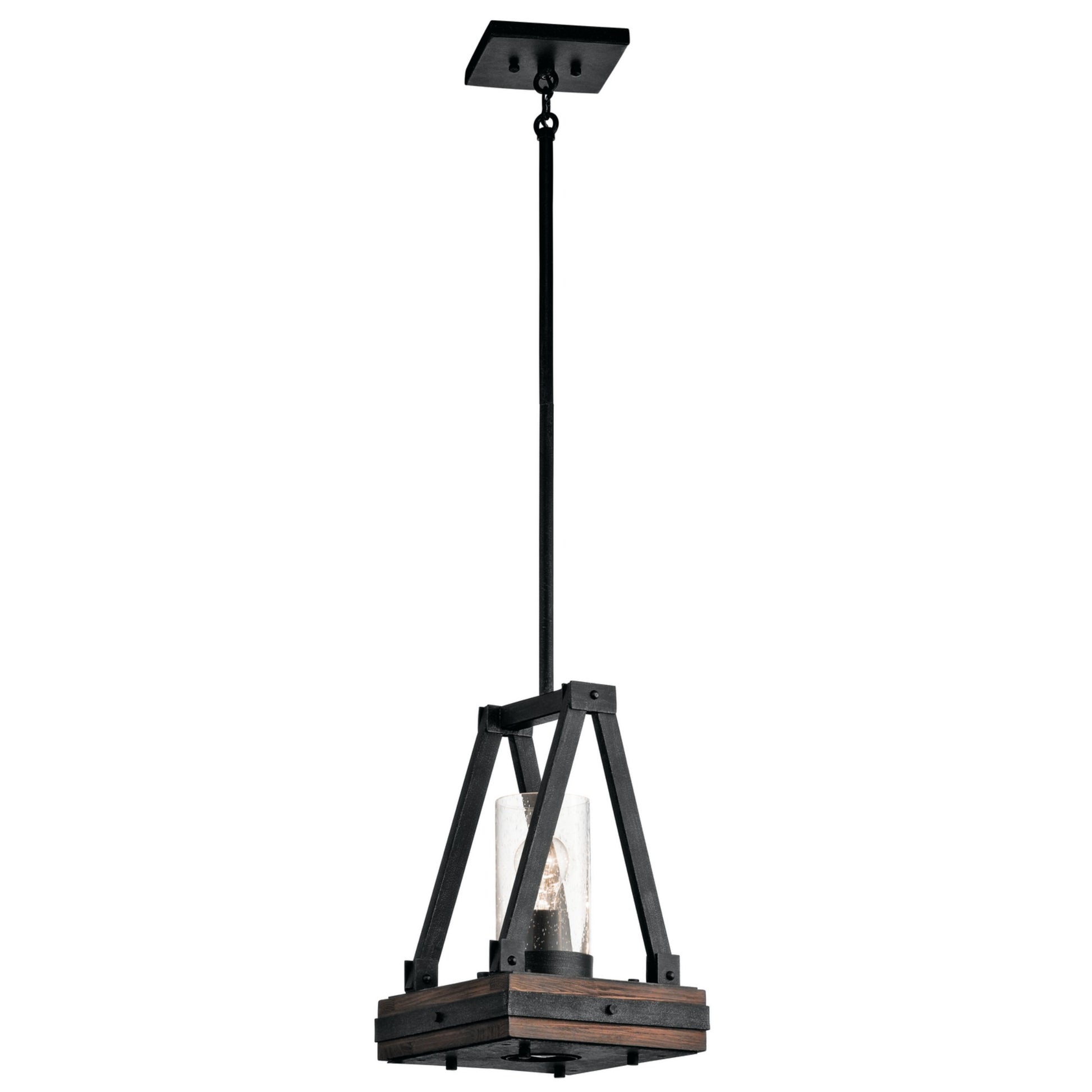 Colerne 11" Pendant, Auburn Stained Finish - Bees Lighting