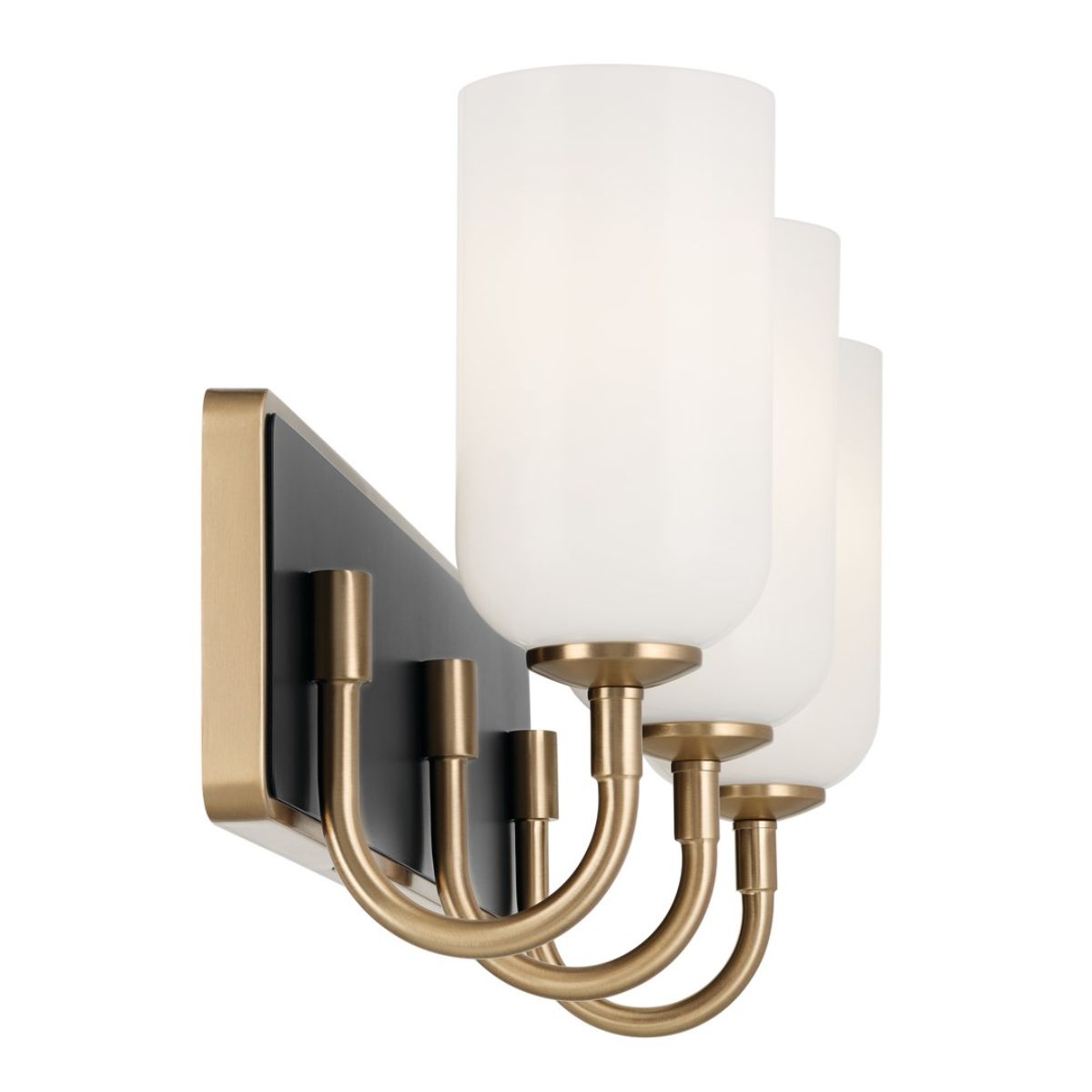 Solia 24 in. 3 Lights Vanity Light Champagne Bronze Finish - Bees Lighting