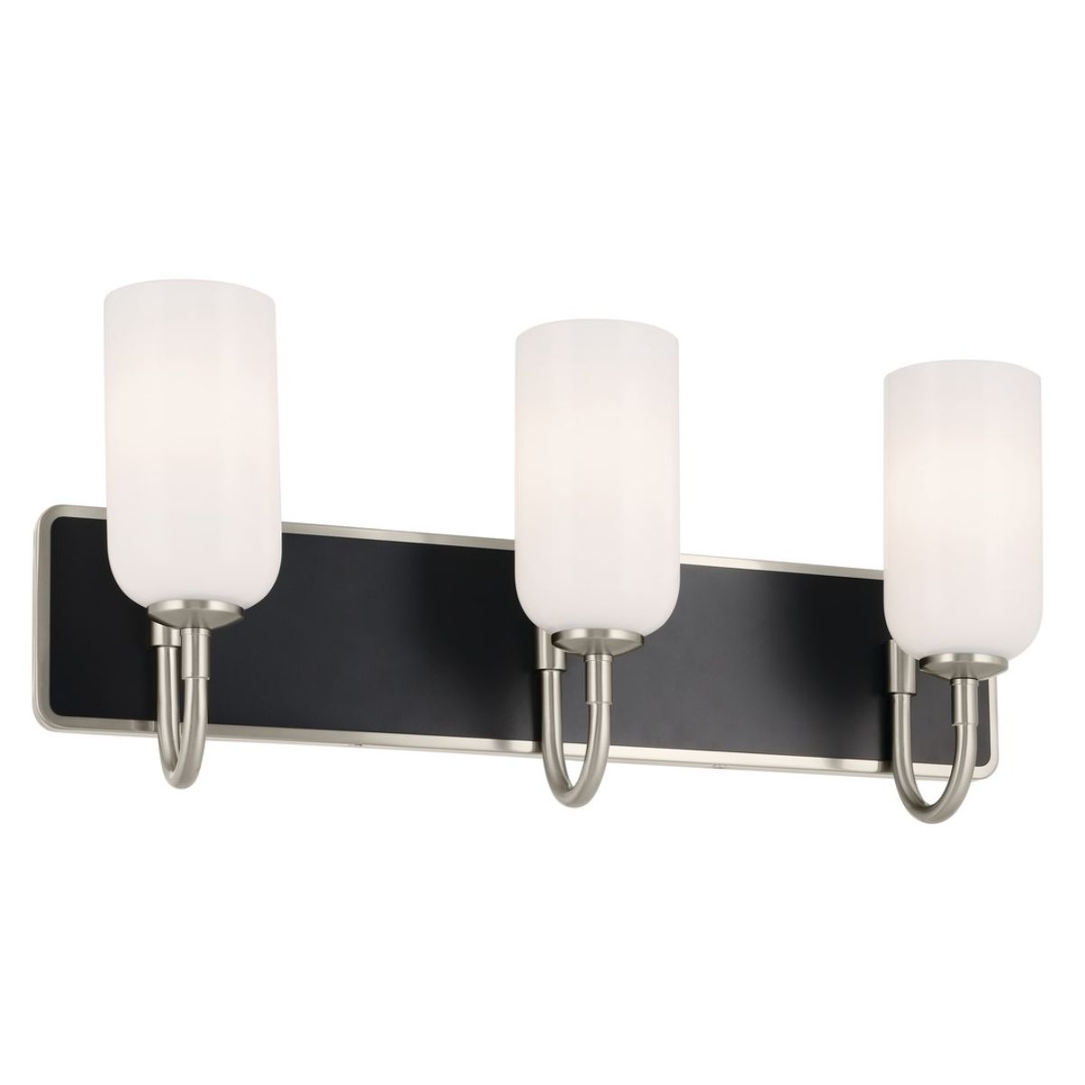 Solia 24 in. 3 Lights Vanity Light Brushed Nickel Finish - Bees Lighting