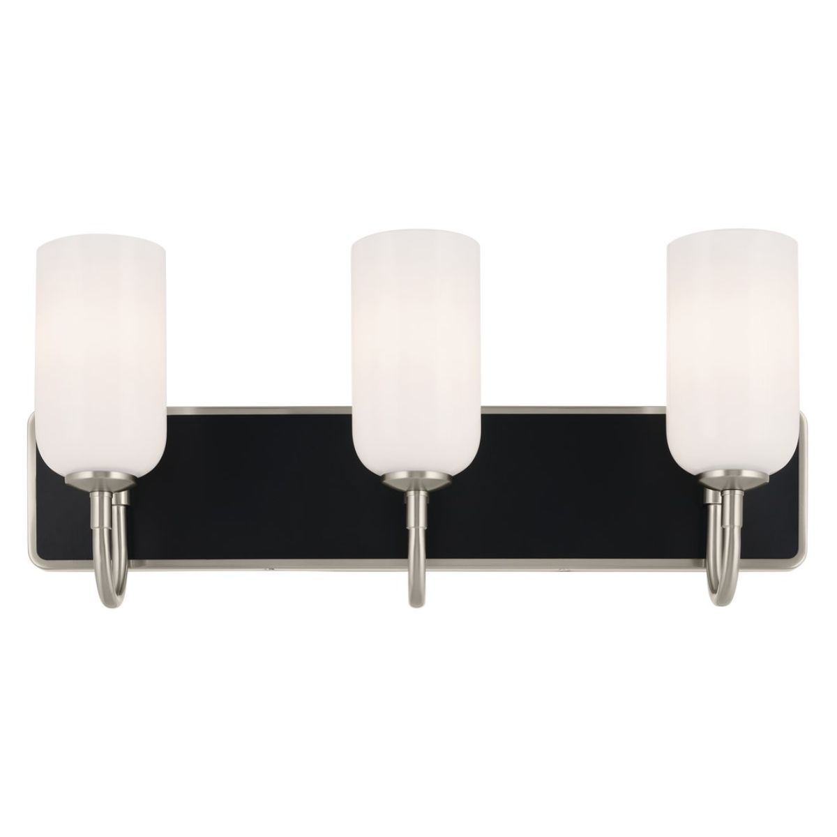 Solia 24 in. 3 Lights Vanity Light Brushed Nickel Finish - Bees Lighting