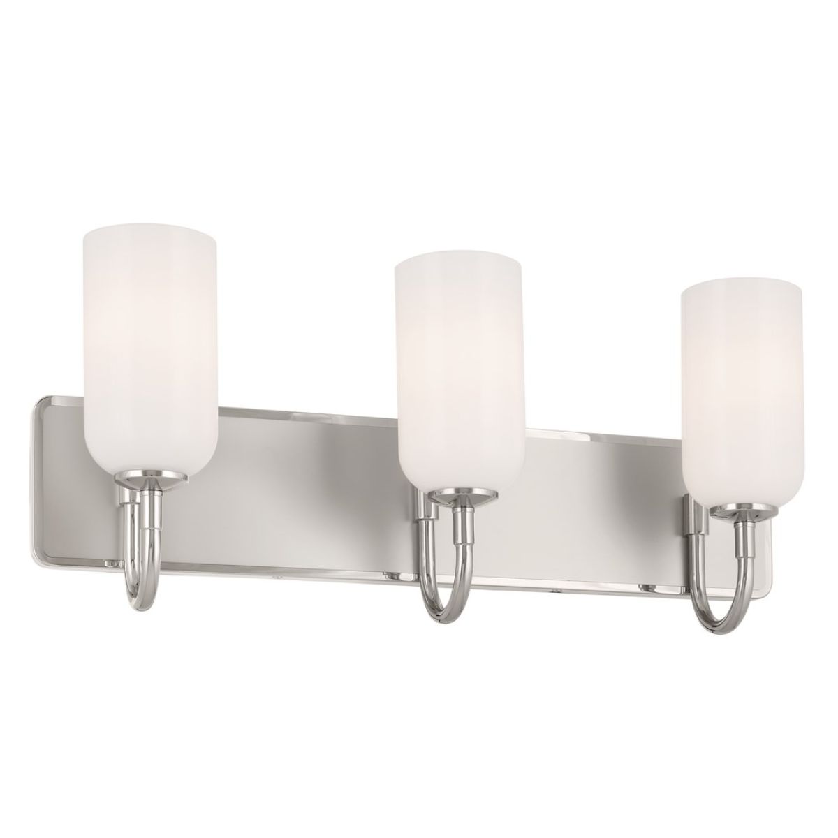 Solia 24 in. 3 Lights Vanity Light Polished Nickel Finish - Bees Lighting