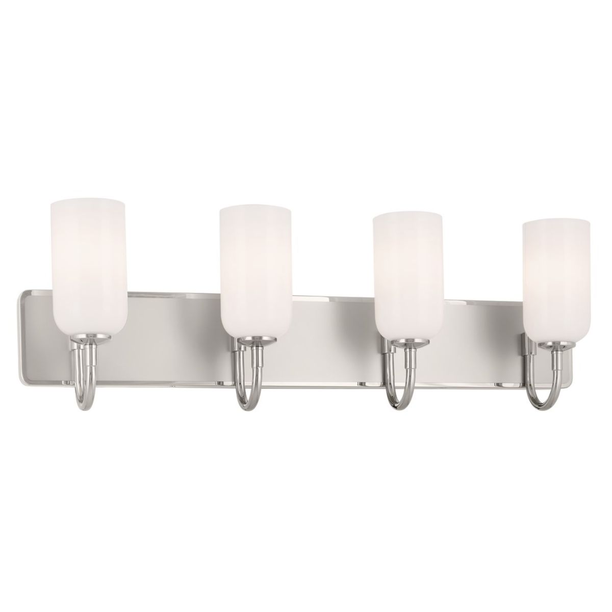 Solia 32 in. 4 Lights Vanity Light Polished Nickel Finish - Bees Lighting