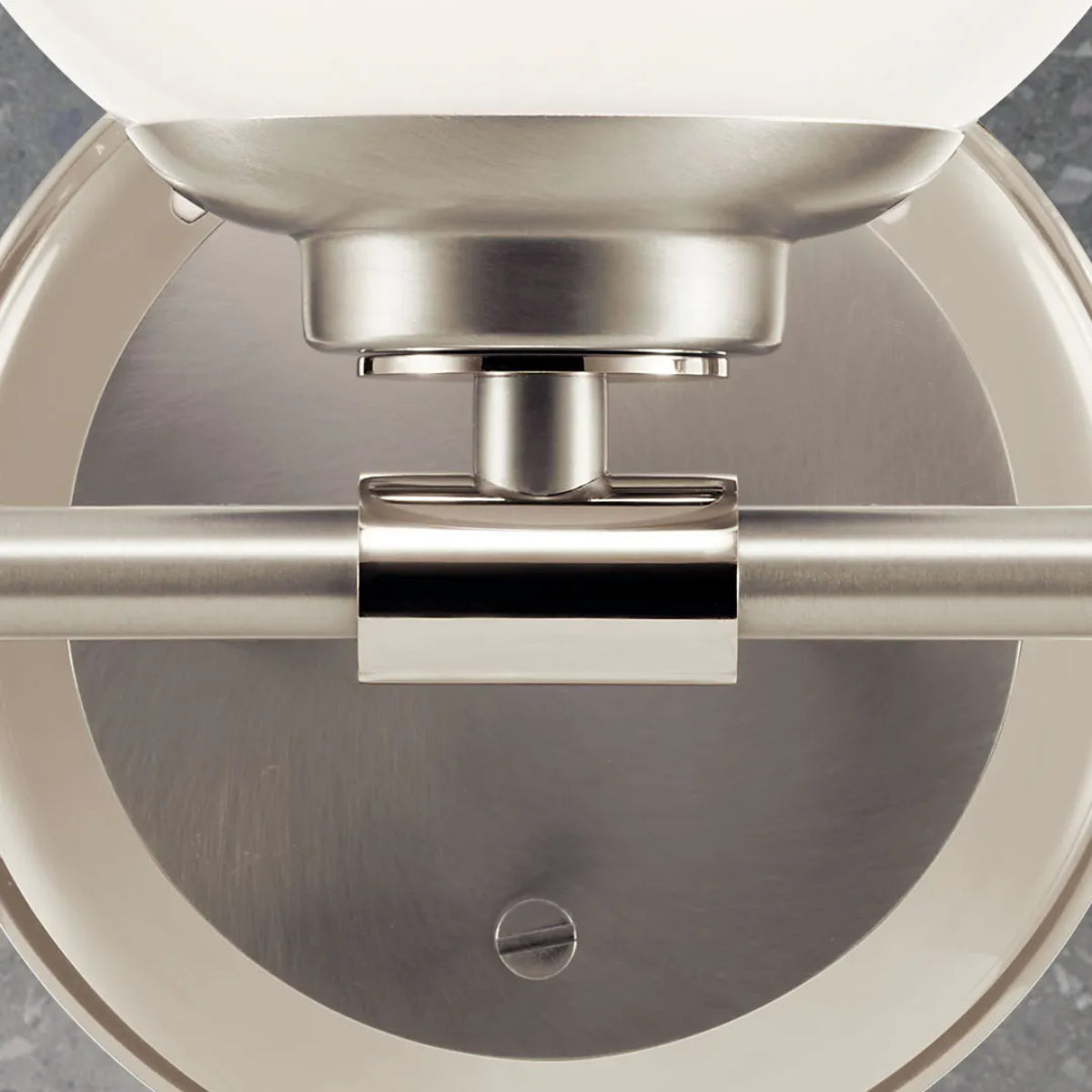 Benno 25 In 3-Lights Bathroom Vanity Light With Opal Glass, Nickel Finish - Bees Lighting