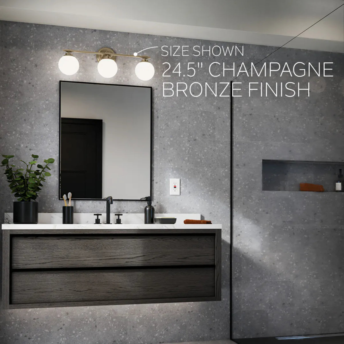 Benno Bathroom Vanity Light - Bees Lighting