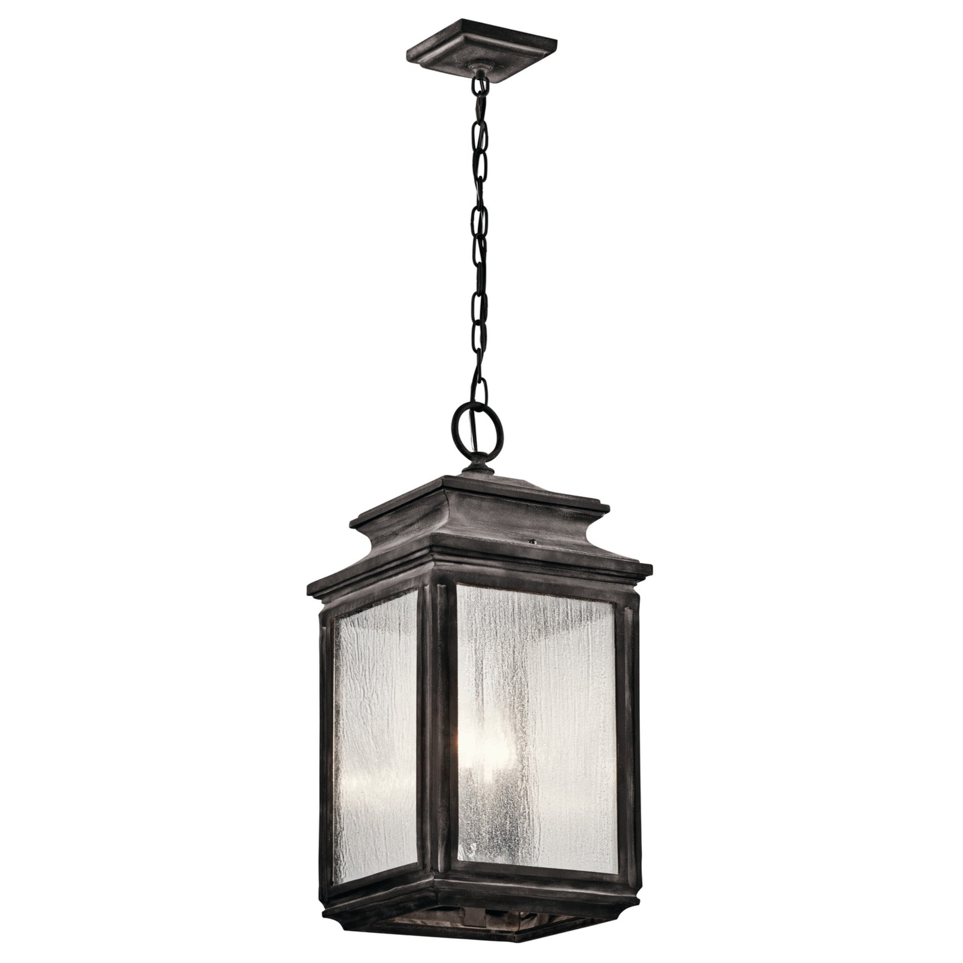 Wiscombe Park 23 In. 4 Lights Outdoor Hanging Lantern - Bees Lighting