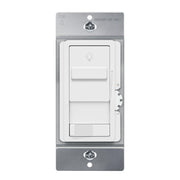 0-10V Rocker Slide Dimmer Switch, 10A LED/Fluorescent, Single Pole or 3-Way, 120V-277V, White - Bees Lighting