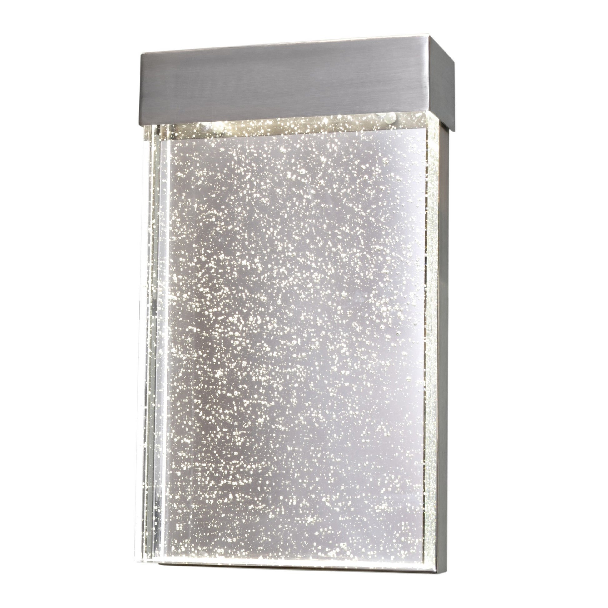Moda 12" LED Outdoor Wall Sconce, Stainless Steel Finish - Bees Lighting