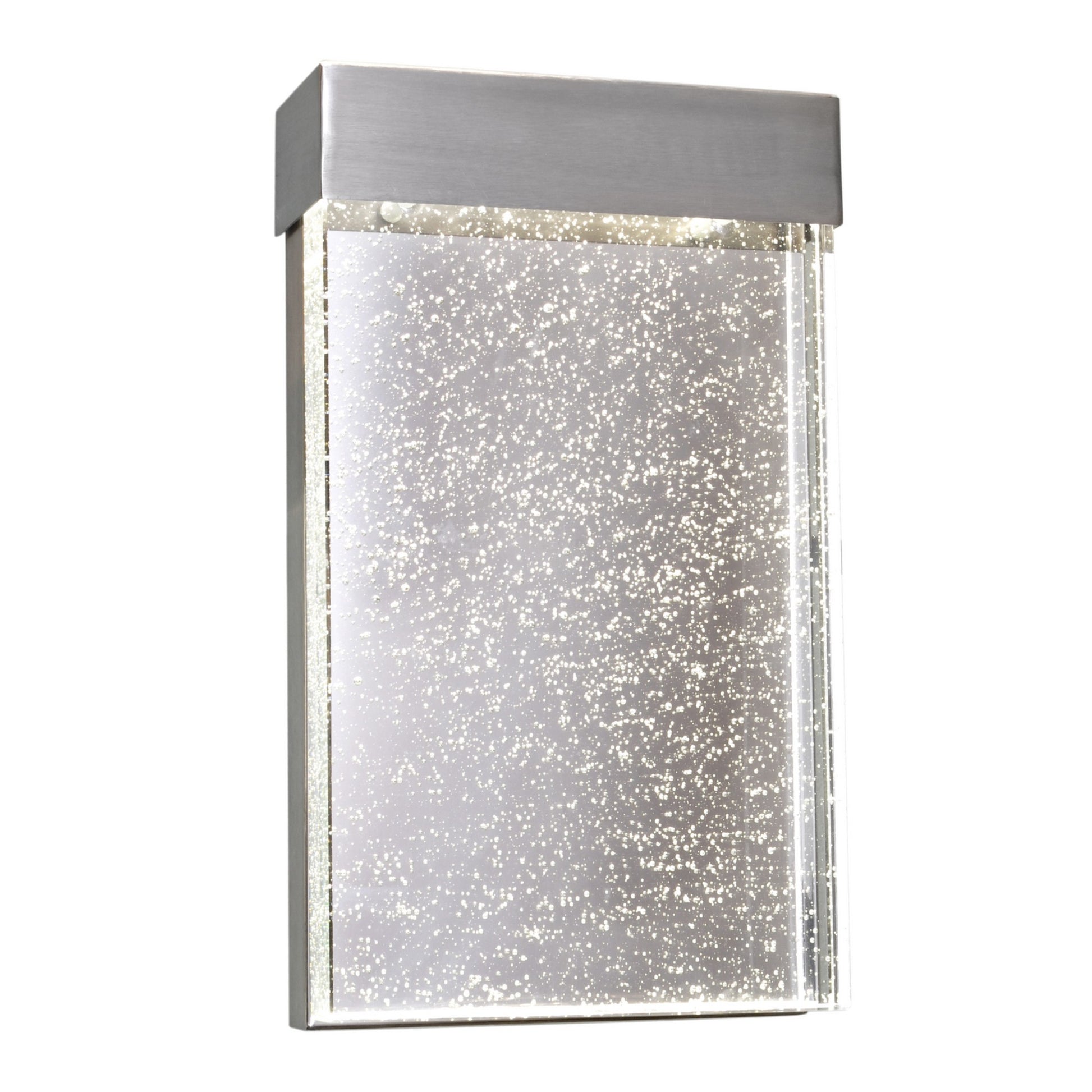 Moda 12" LED Outdoor Wall Sconce, Stainless Steel Finish - Bees Lighting