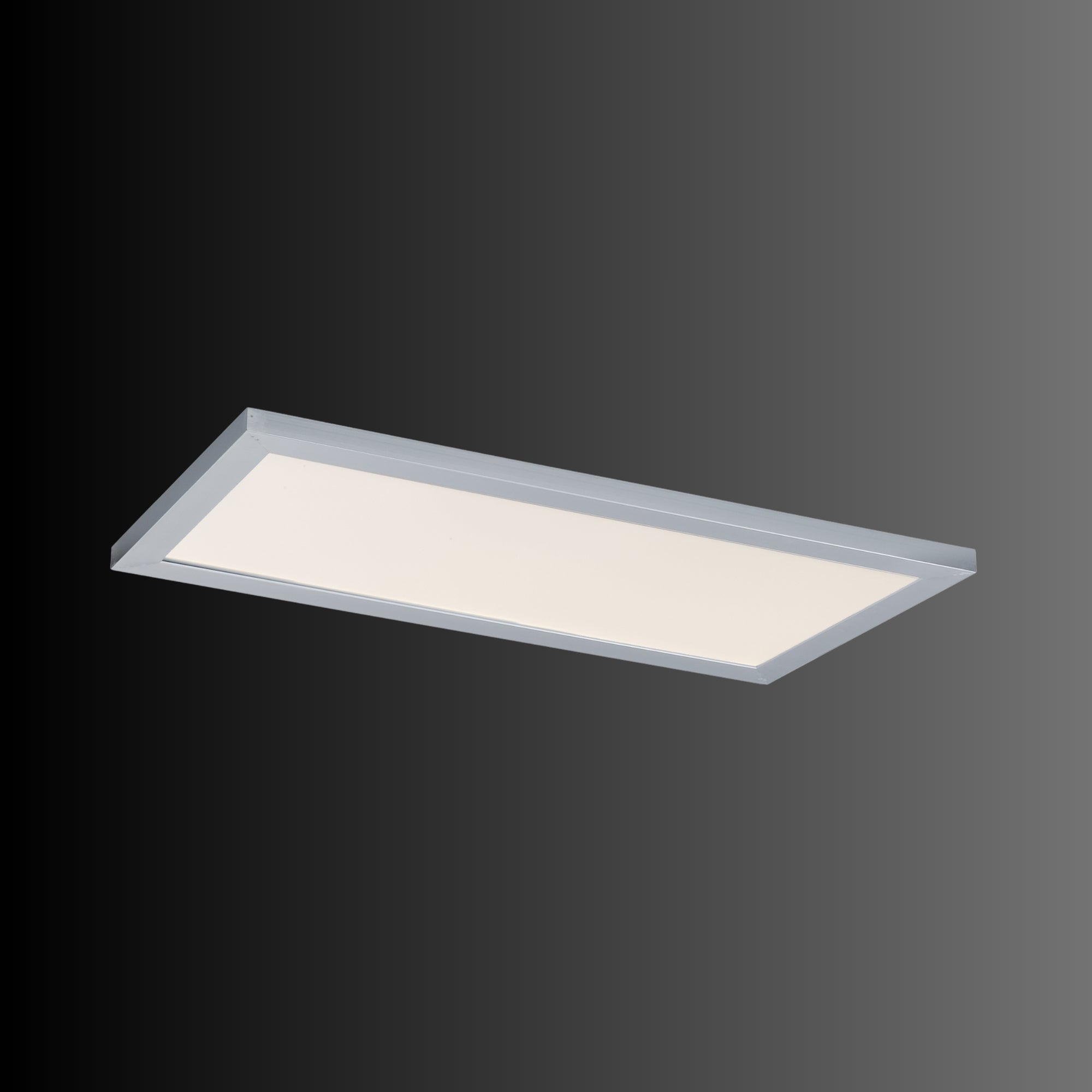 Sky - 5CCT 1x2 LED Flush Mount Panel, 40W, 2800lm, 120-277V, Brushed Aluminum