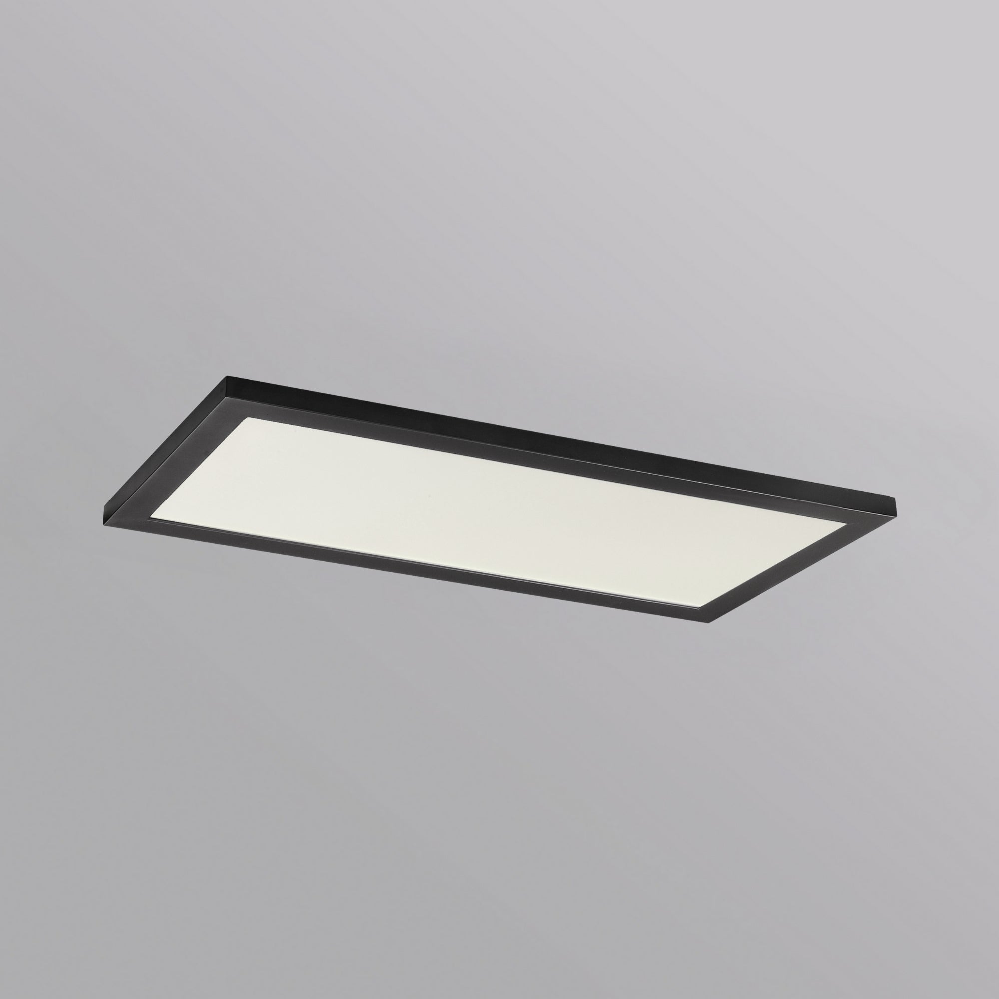 Maxim Lighting - Sky - 5CCT 1x2 LED Flush Mount Panel, 40W, 2800lm, 120-277V, Black | Bees Lighting