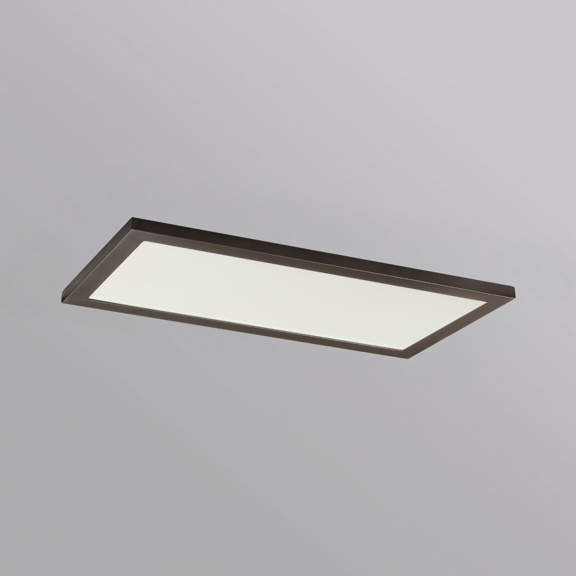 Maxim Lighting - Sky - 5CCT 1x2 LED Flush Mount Panel, 40W, 2800lm, 120-277V, Bronze | Bees Lighting