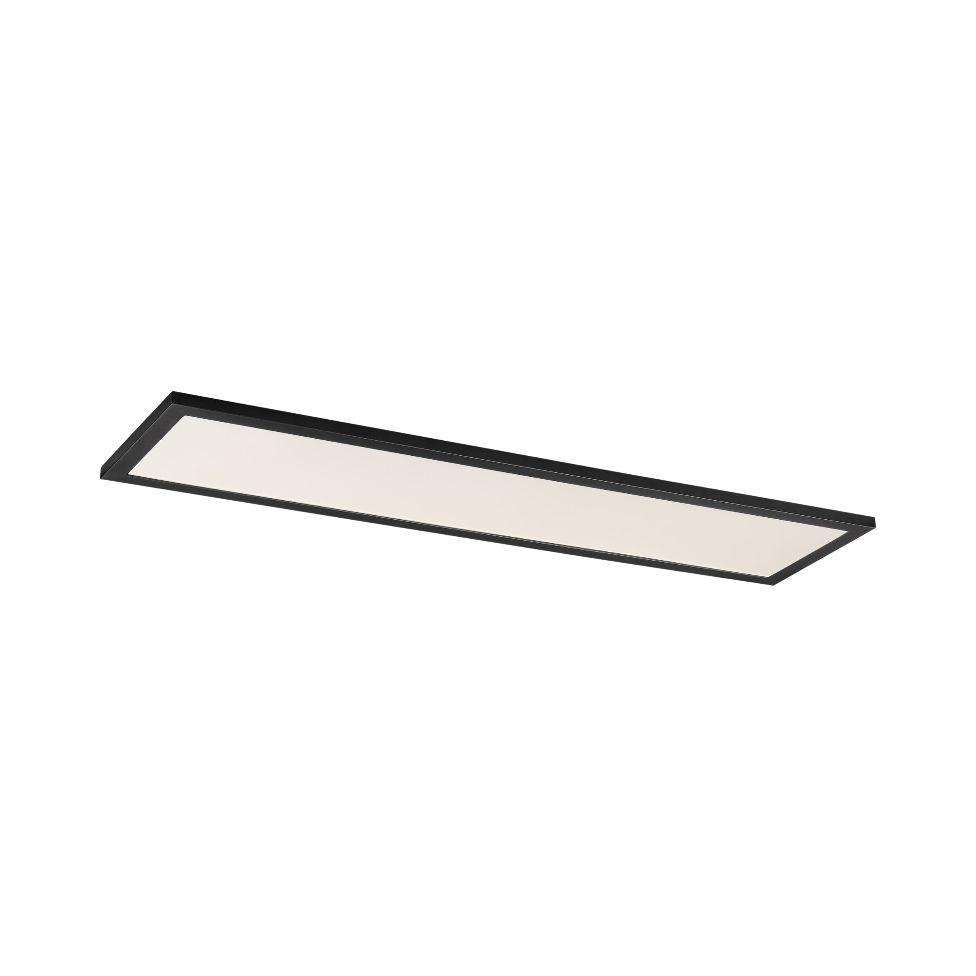 Maxim Lighting - Sky - 5CCT 1x4 LED Flush Mount Panel, 50W, 3500lm, 120-277V, Black | Bees Lighting