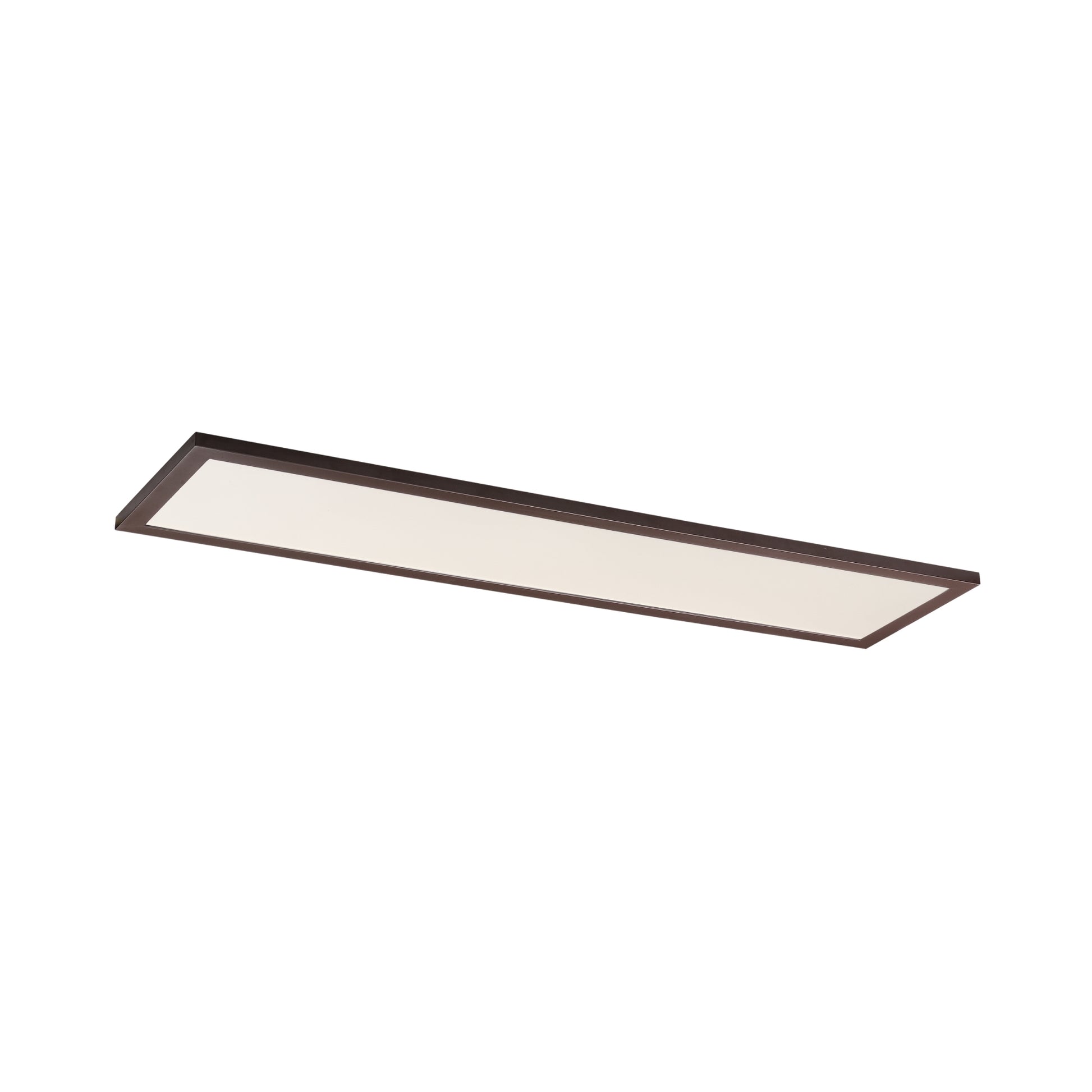 Maxim Lighting - Sky - 5CCT 1x4 LED Flush Mount Panel, 50W, 3500lm, 120-277V, Bronze | Bees Lighting