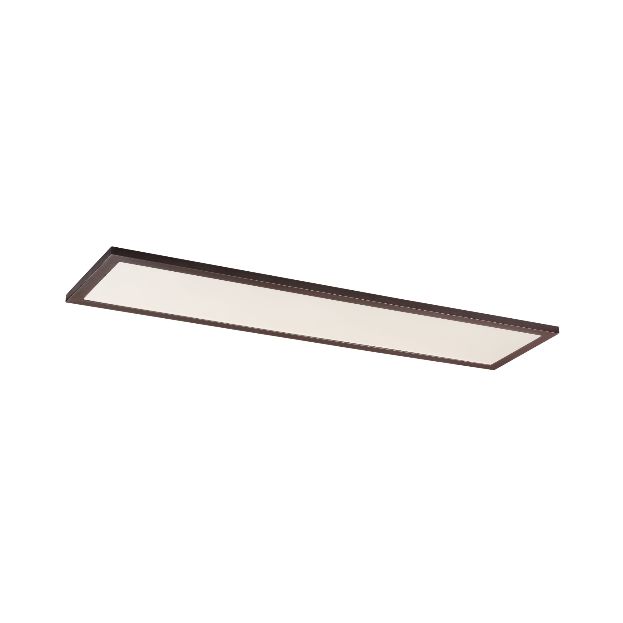 Maxim Lighting - Sky - 5CCT 1x4 LED Flush Mount Panel, 50W, 3500lm, 120-277V, Bronze | Bees Lighting