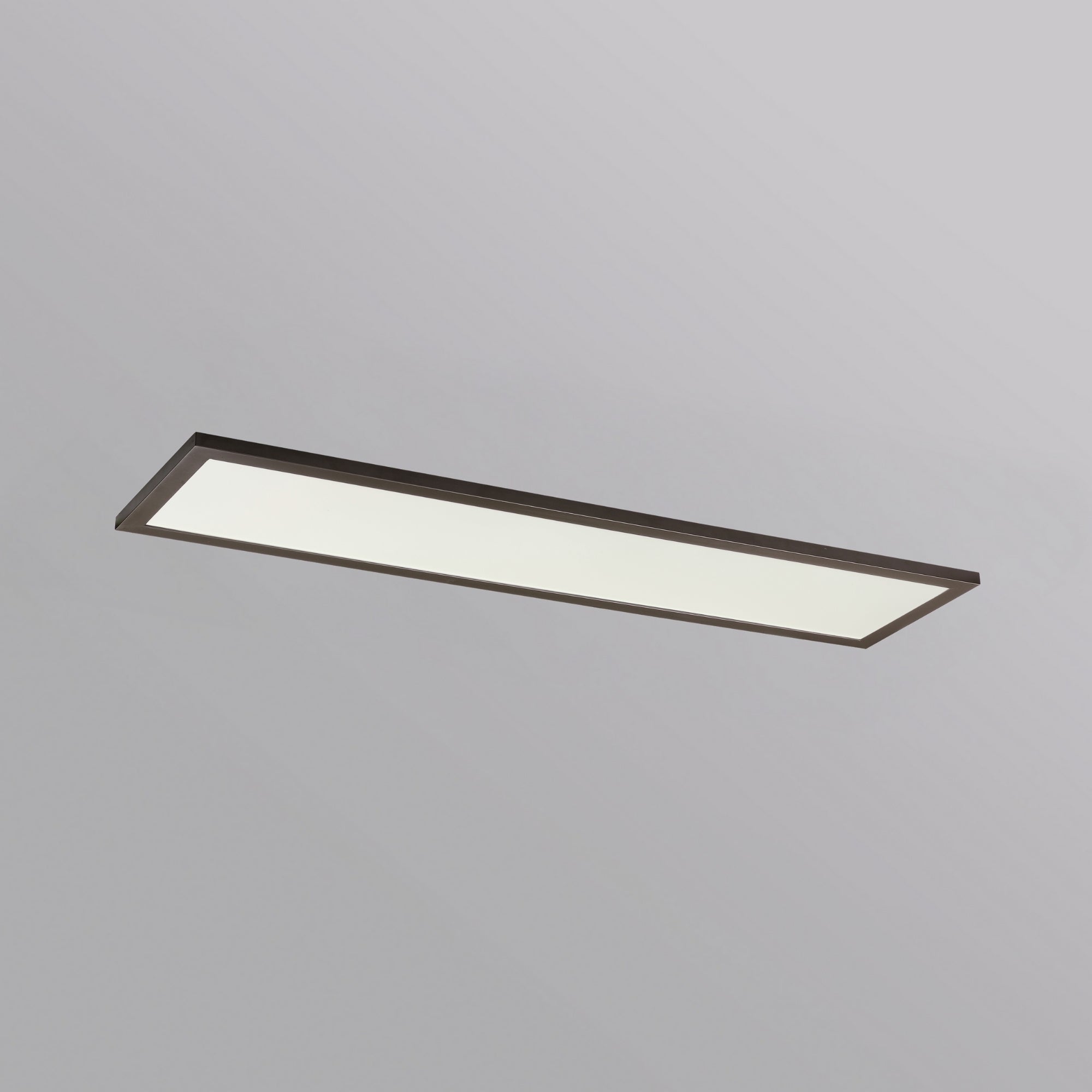 Maxim Lighting - Sky - 5CCT 1x4 LED Flush Mount Panel, 50W, 3500lm, 120-277V, Bronze | Bees Lighting