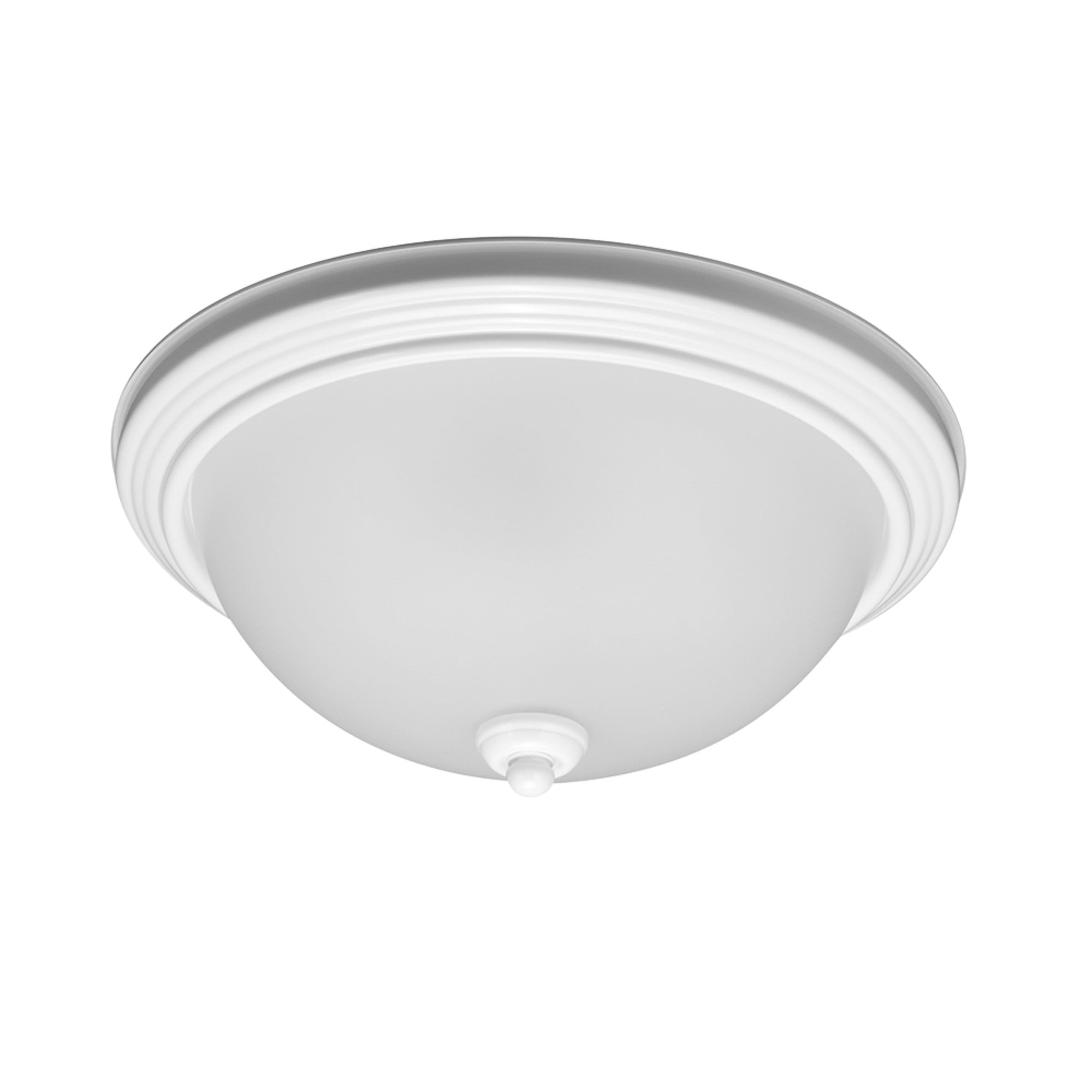 Geary 11" Flush Mount, White Finish - Bees Lighting