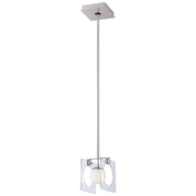 Hole-In-One 7" Mini Pendant, Brushed Nickel Finish - Bees Lighting