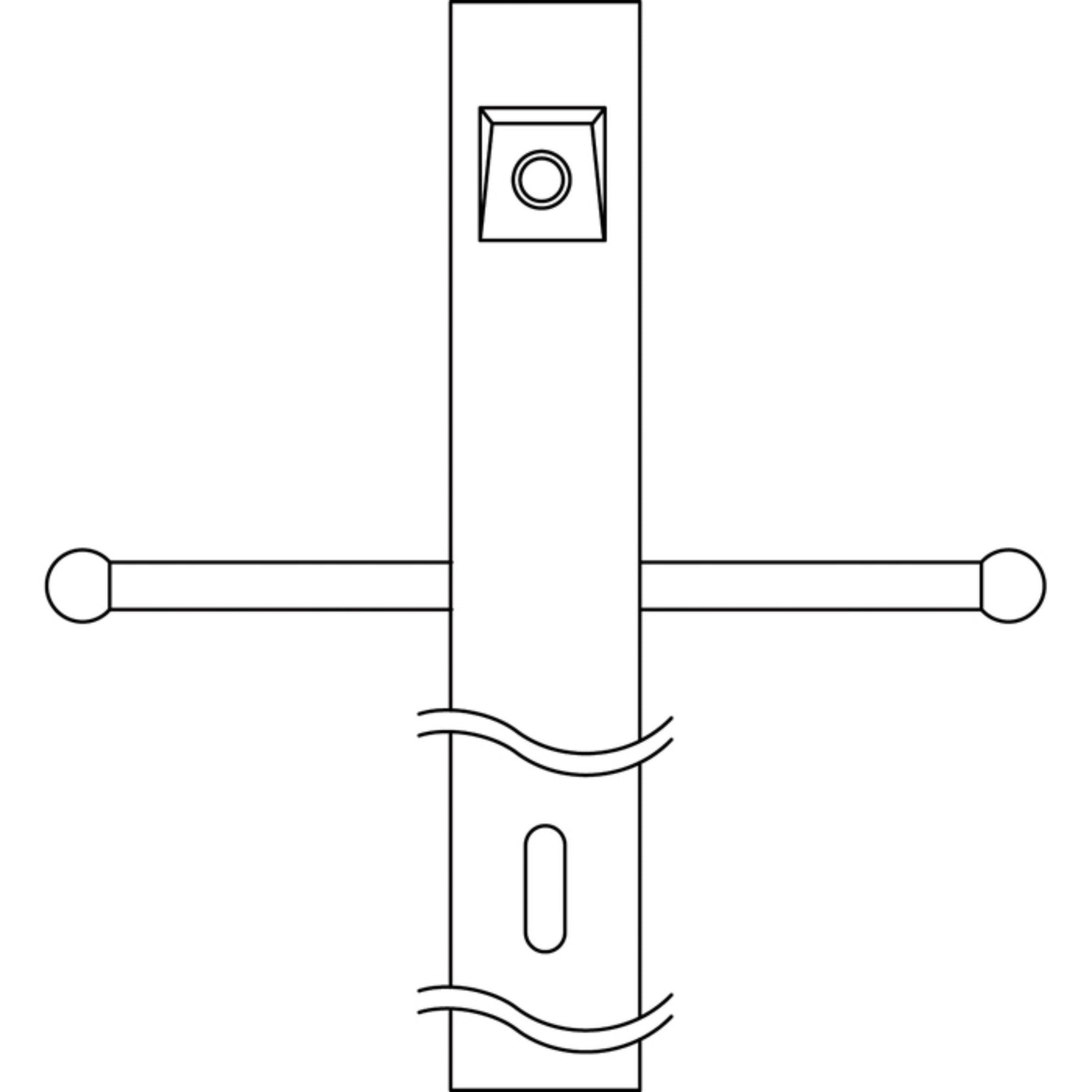 Kichler 7ft x 3 in Direct Burial Round Pole, with Photocell and Ladder Rest - Bees Lighting