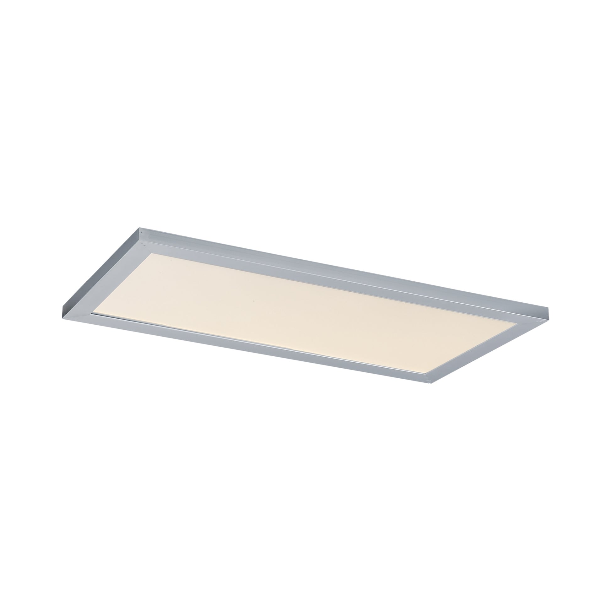 Maxim Lighting - Sky 1x2 LED Flush Mount Panel, 22W, 1850lm, 3000K, 120-277V, Brushed Aluminum | Bees Lighting