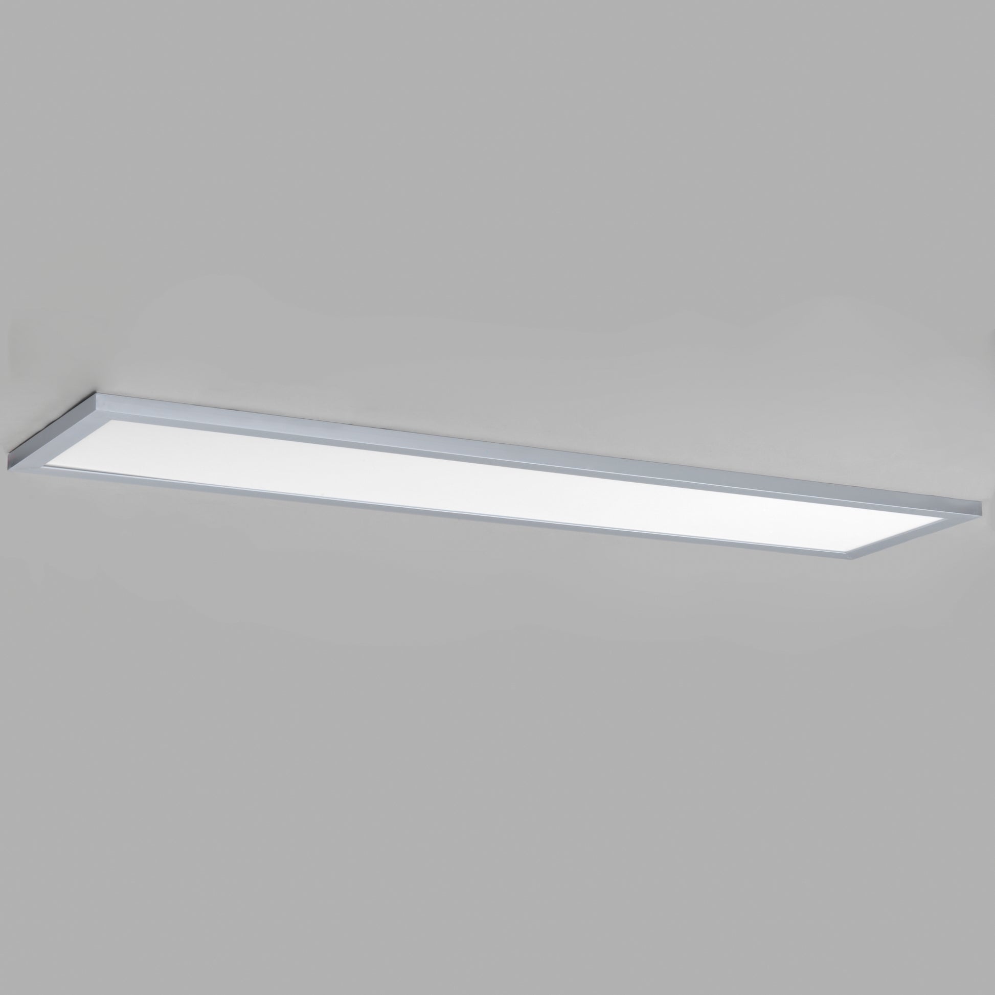 Maxim Lighting - Sky 1x4 LED Flush Mount Panel, 45W, 3800lm, 3000K, 120-277V, Brushed Aluminum | Bees Lighting