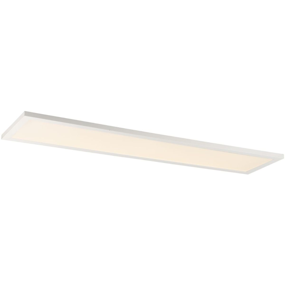 Sky 48 in. LED Rectangular Disk Light 3000K White - Bees Lighting