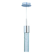Fizz IV 6" LED Mini Pendant, Polished Chrome Finish - Bees Lighting