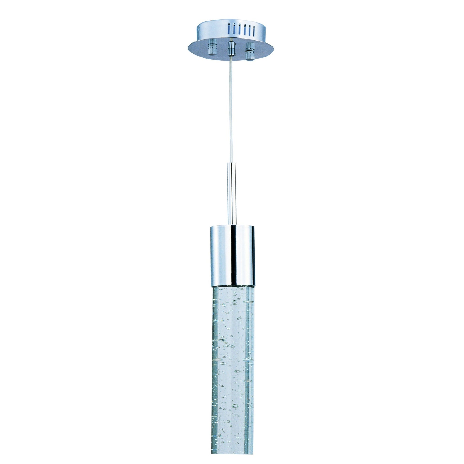 Fizz IV 6" LED Mini Pendant, Polished Chrome Finish - Bees Lighting