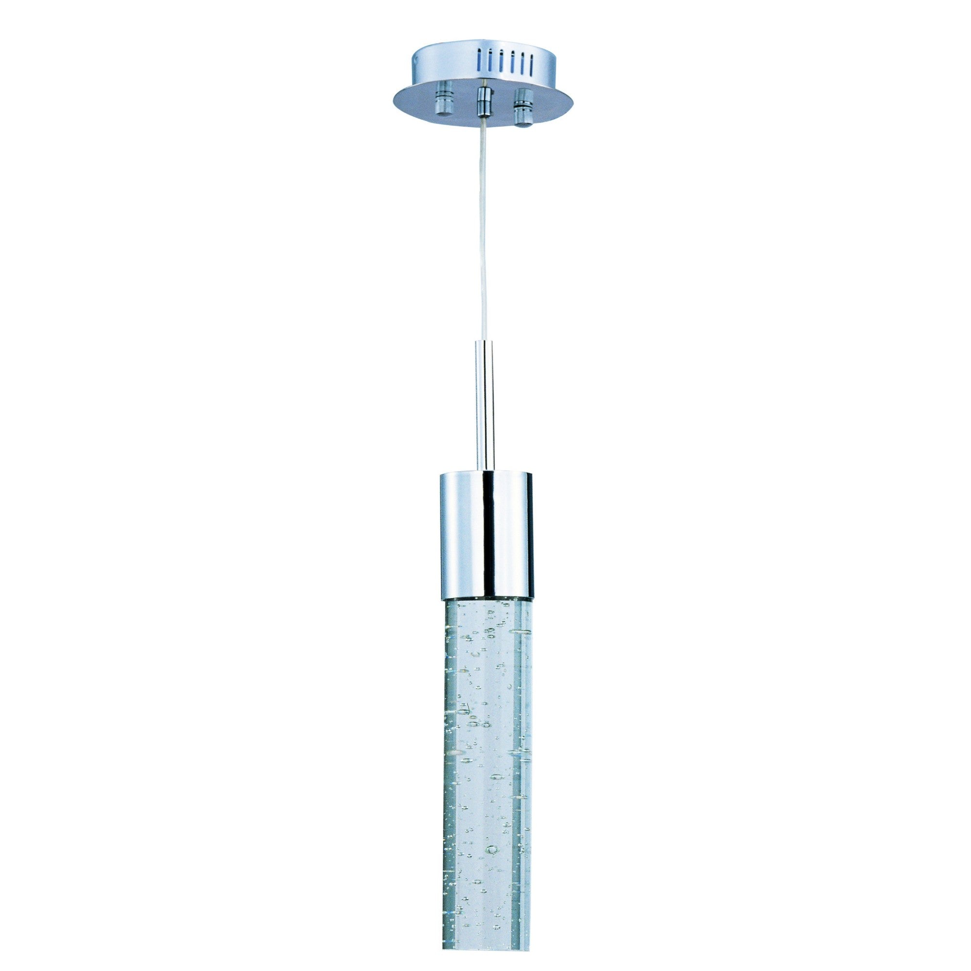 Fizz IV 6" LED Mini Pendant, Polished Chrome Finish - Bees Lighting