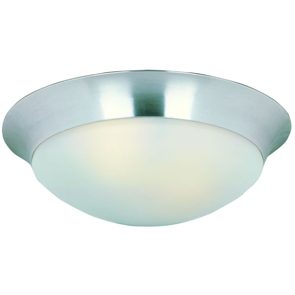 Essentials-585x 17 in. 3 Lights Flush Mount Light Frosted Glass