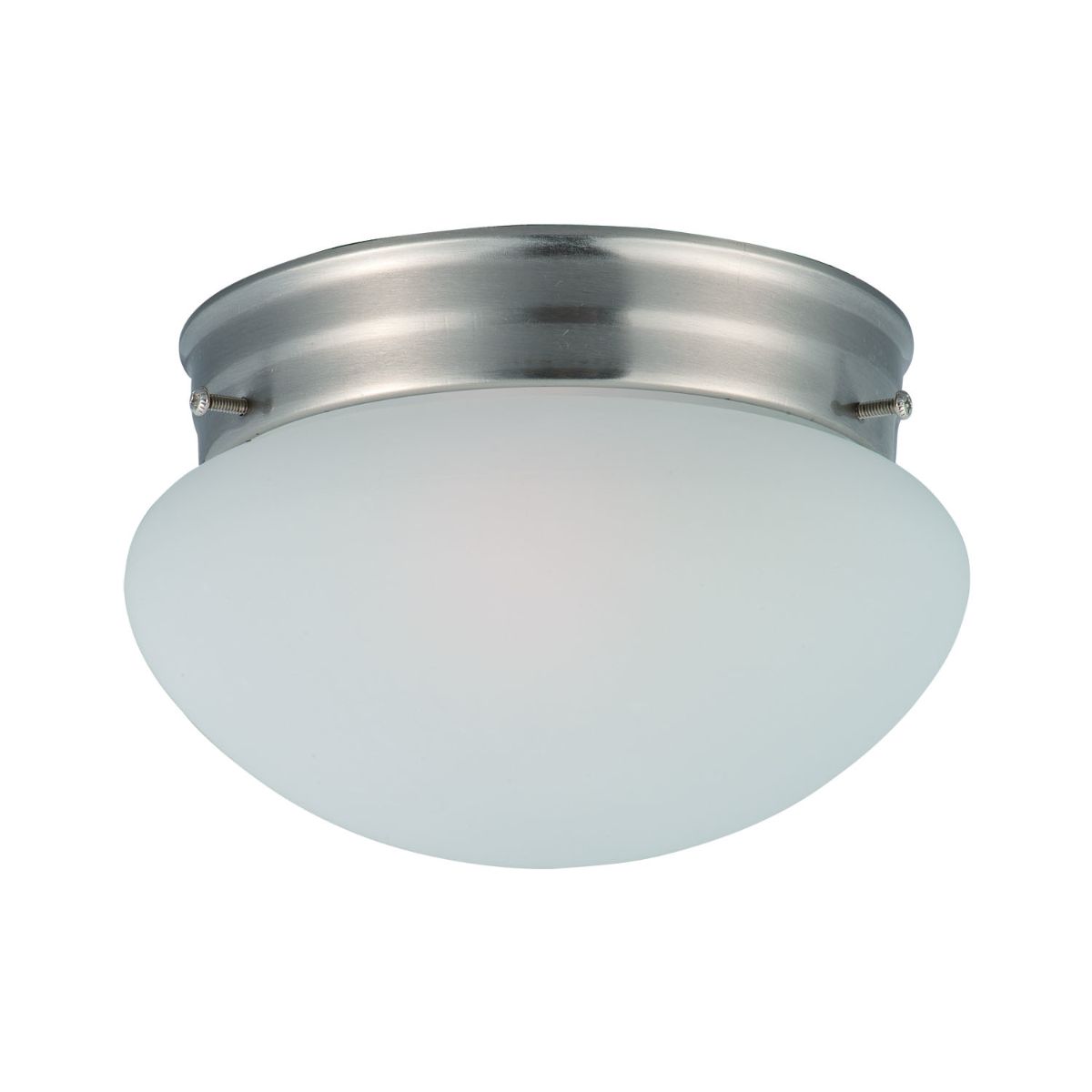 Essentials-588x 8 in. Ceiling Puff Light Frosted Glass - Bees Lighting