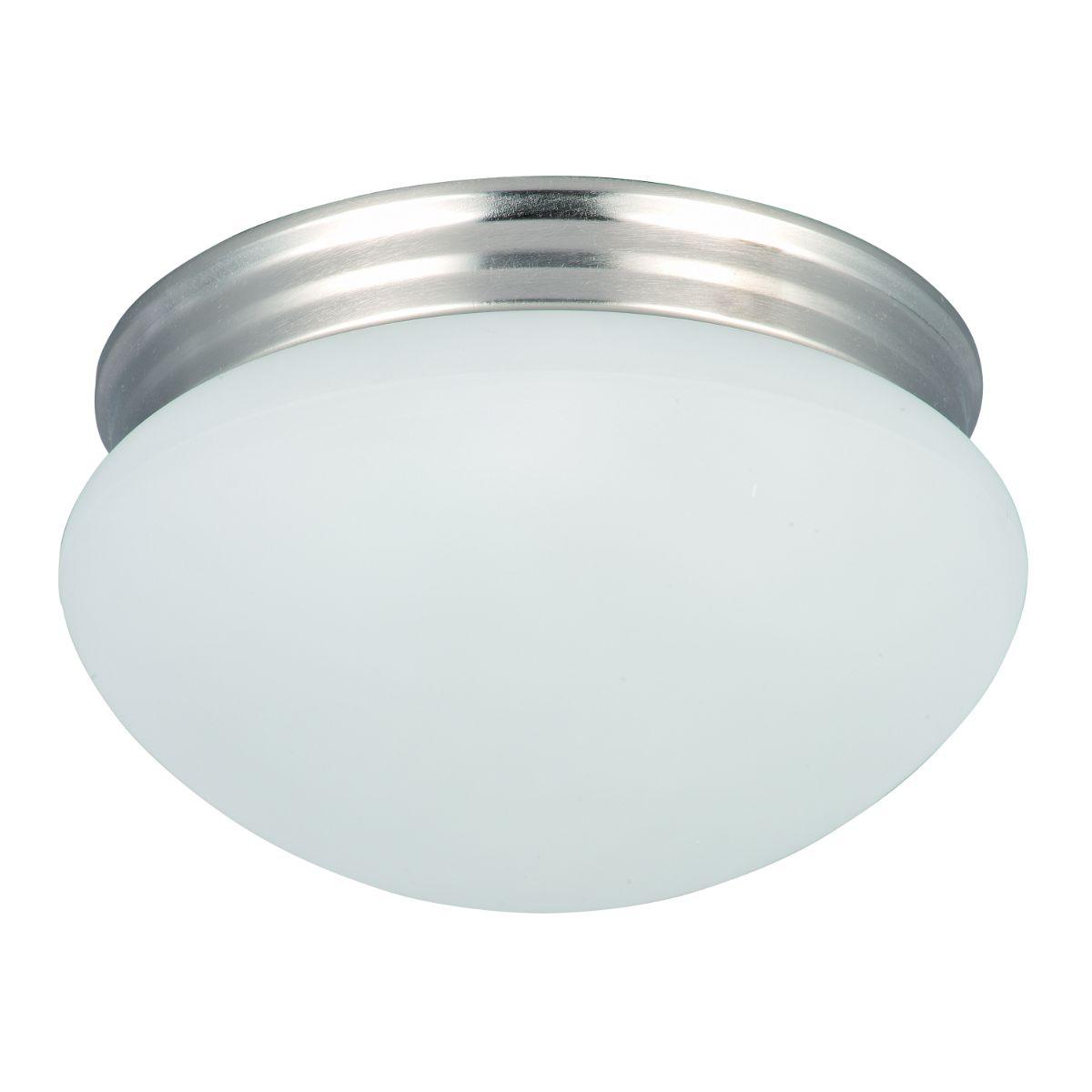 Essentials-588x 9 in. 2 Lights Ceiling Puff Light Frosted Glass