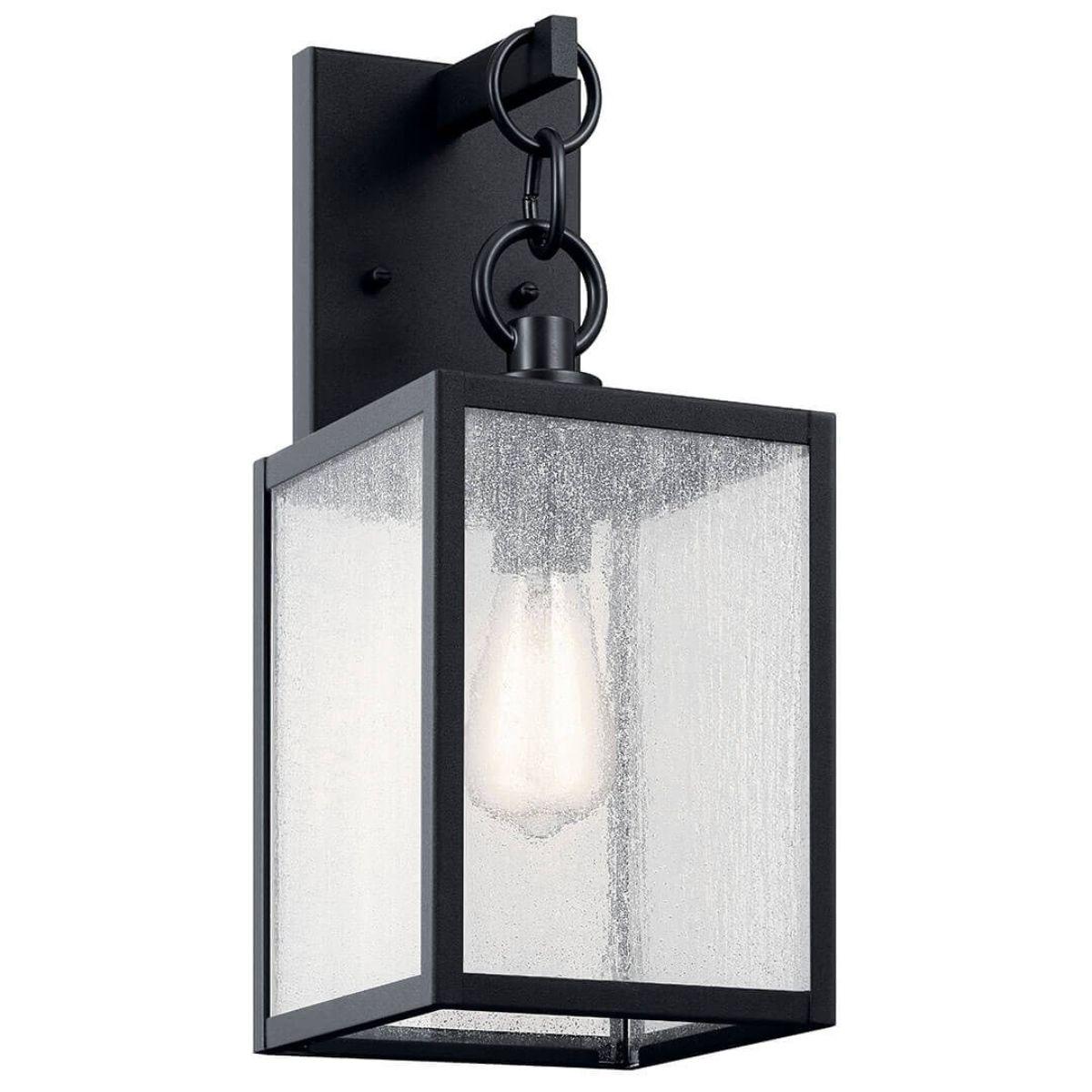 Lahden 17 in. Outdoor Wall Light Black Finish - Bees Lighting