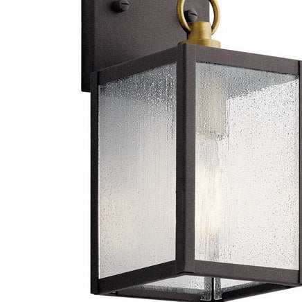 Lahden 17 in. Outdoor Wall Light Weathered Zinc Finish - Bees Lighting