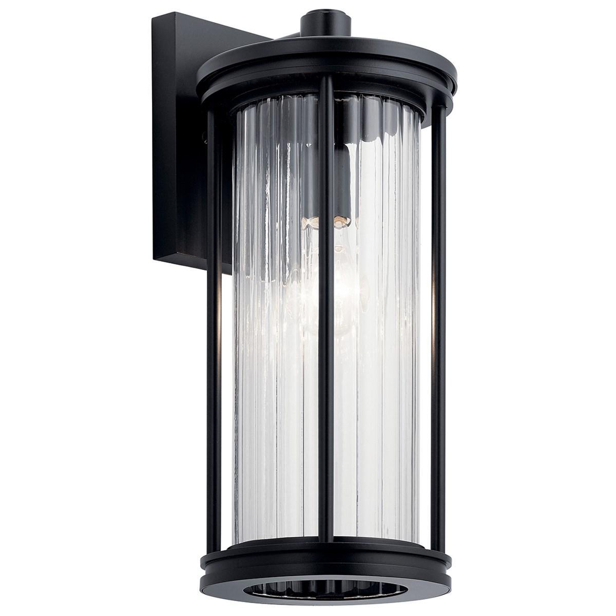 Barras Outdoor Wall Sconce Black - Bees Lighting