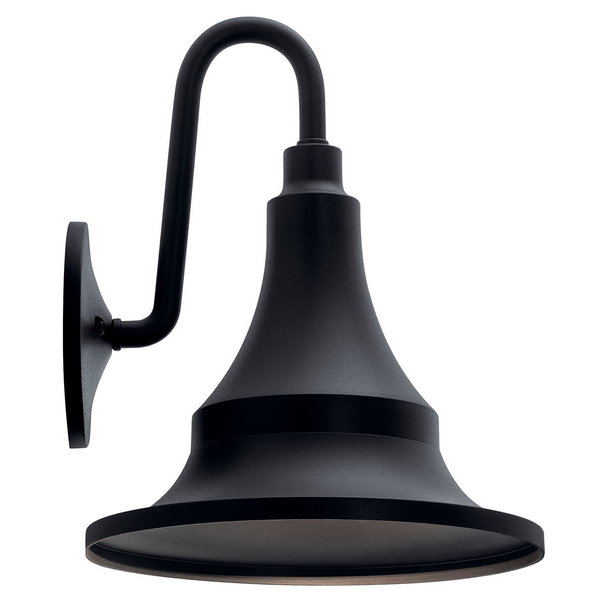 Hampshire 20 in. Outdoor Wall Sconce Black Finish