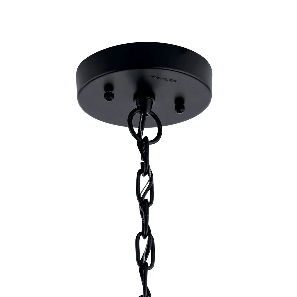 Mercer Rectangular Outdoor Pendant Light Black Finish - Bees Lighting