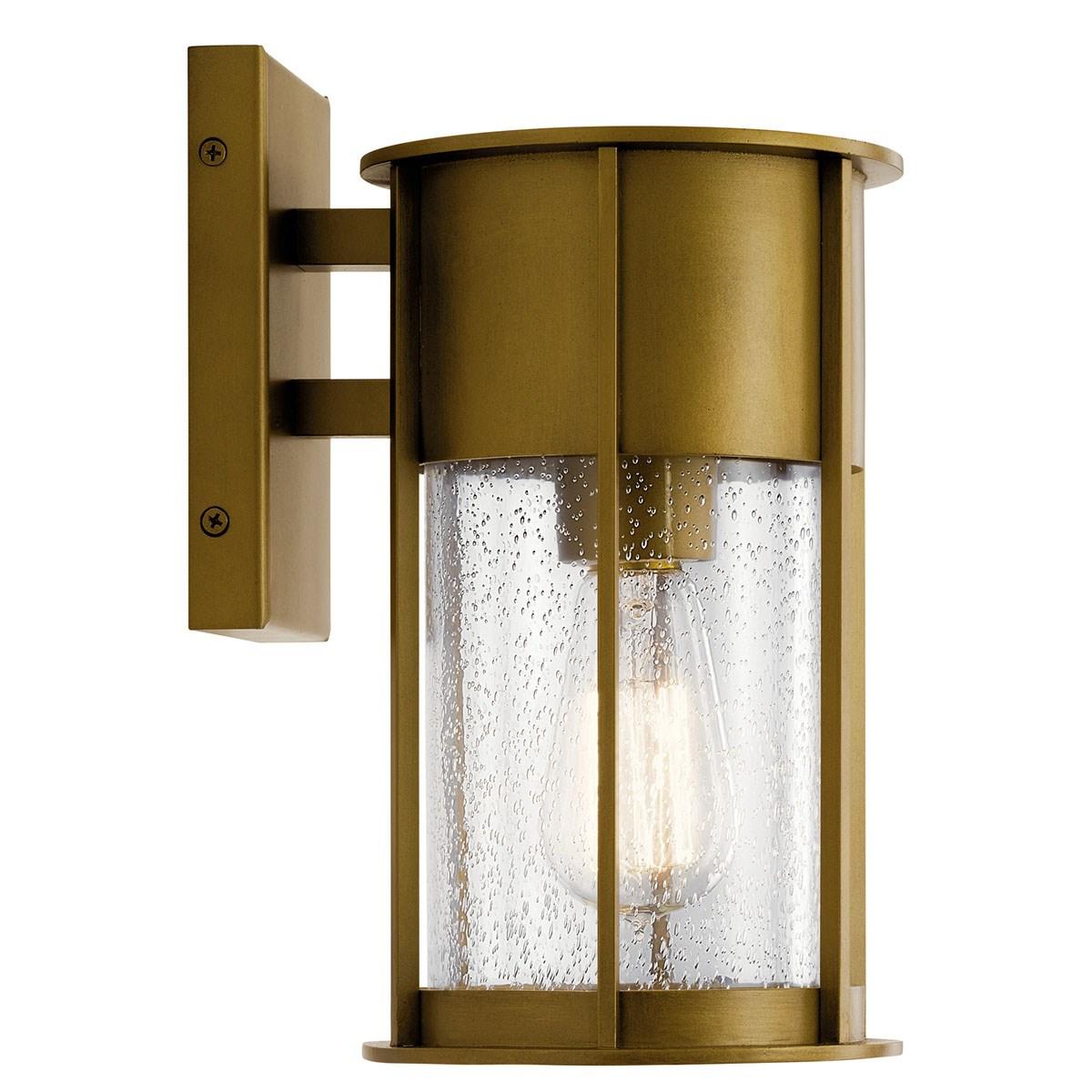 Camillo 11 in. Outdoor Wall Sconce Brass Finish - Bees Lighting