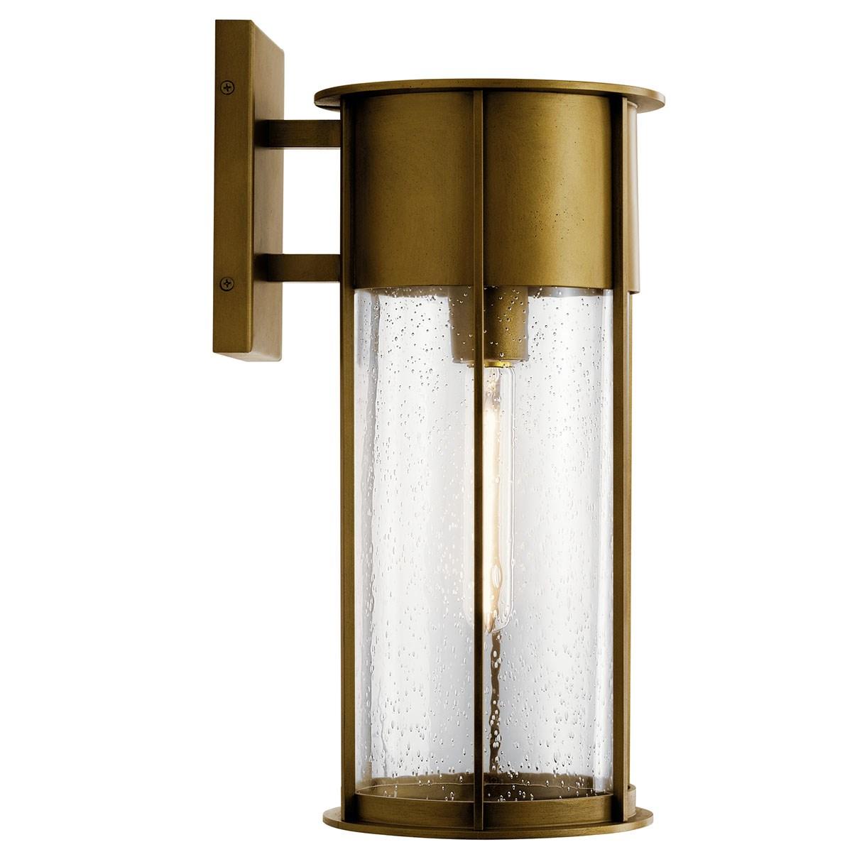 Camillo 18 in. Outdoor Wall Sconce Brass Finish - Bees Lighting