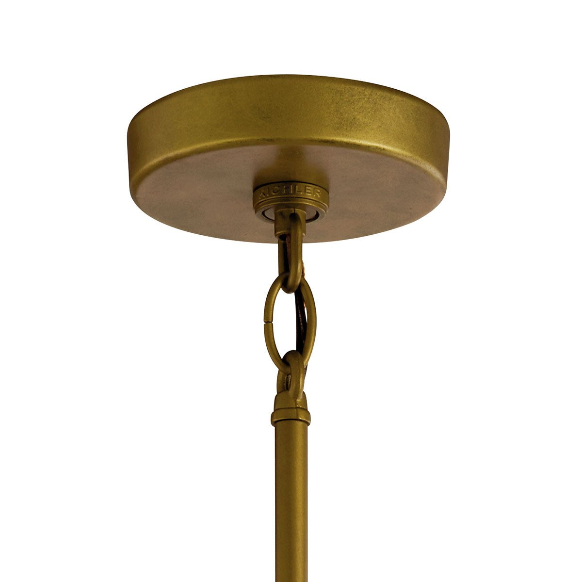 Camillo 18" outdoor hanging lantern brass finish - Bees Lighting