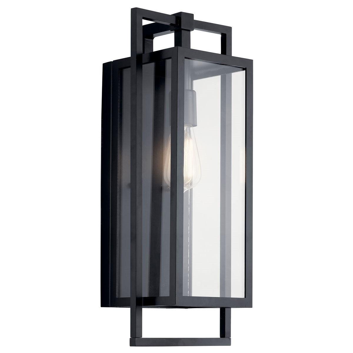 Goson Outdoor Wall Sconce Black - Bees Lighting