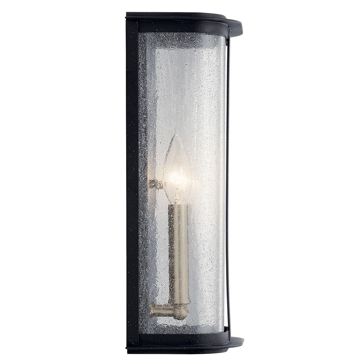 Timmin 14 in. 2 Lights Outdoor Wall Sconce Black Finish