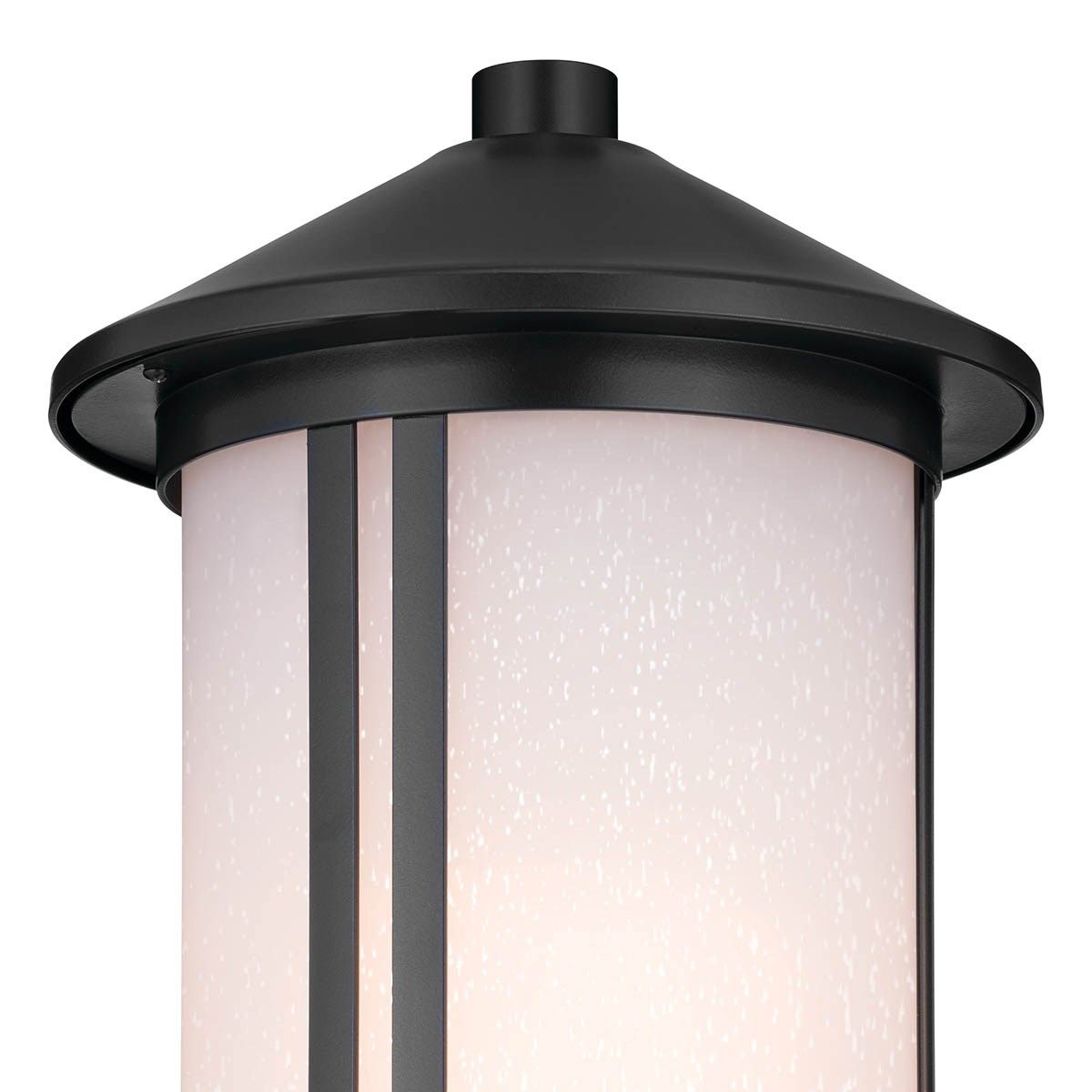 Lombard 17 in. Lantern Head Black finish - Bees Lighting