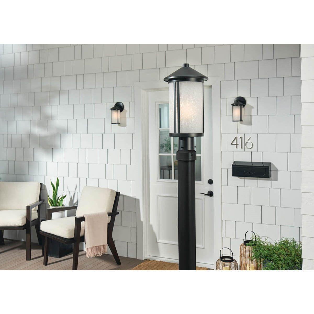 Lombard 17 in. Lantern Head Black finish - Bees Lighting